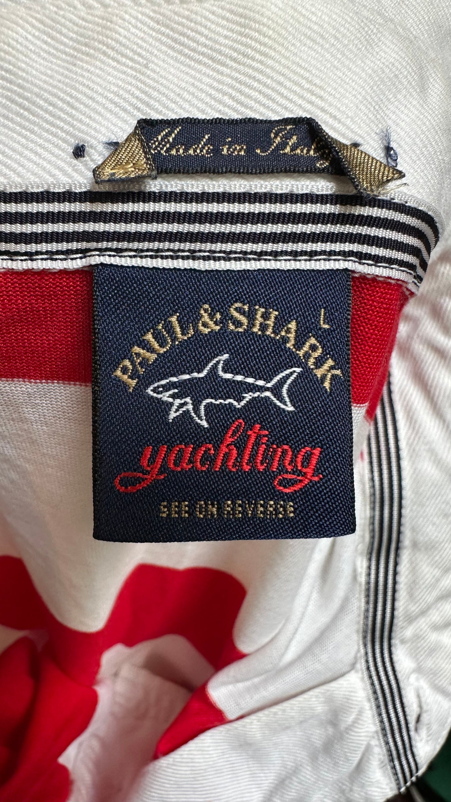 Paul & Shark Yachting Polo Shirt Made in Italy Size L