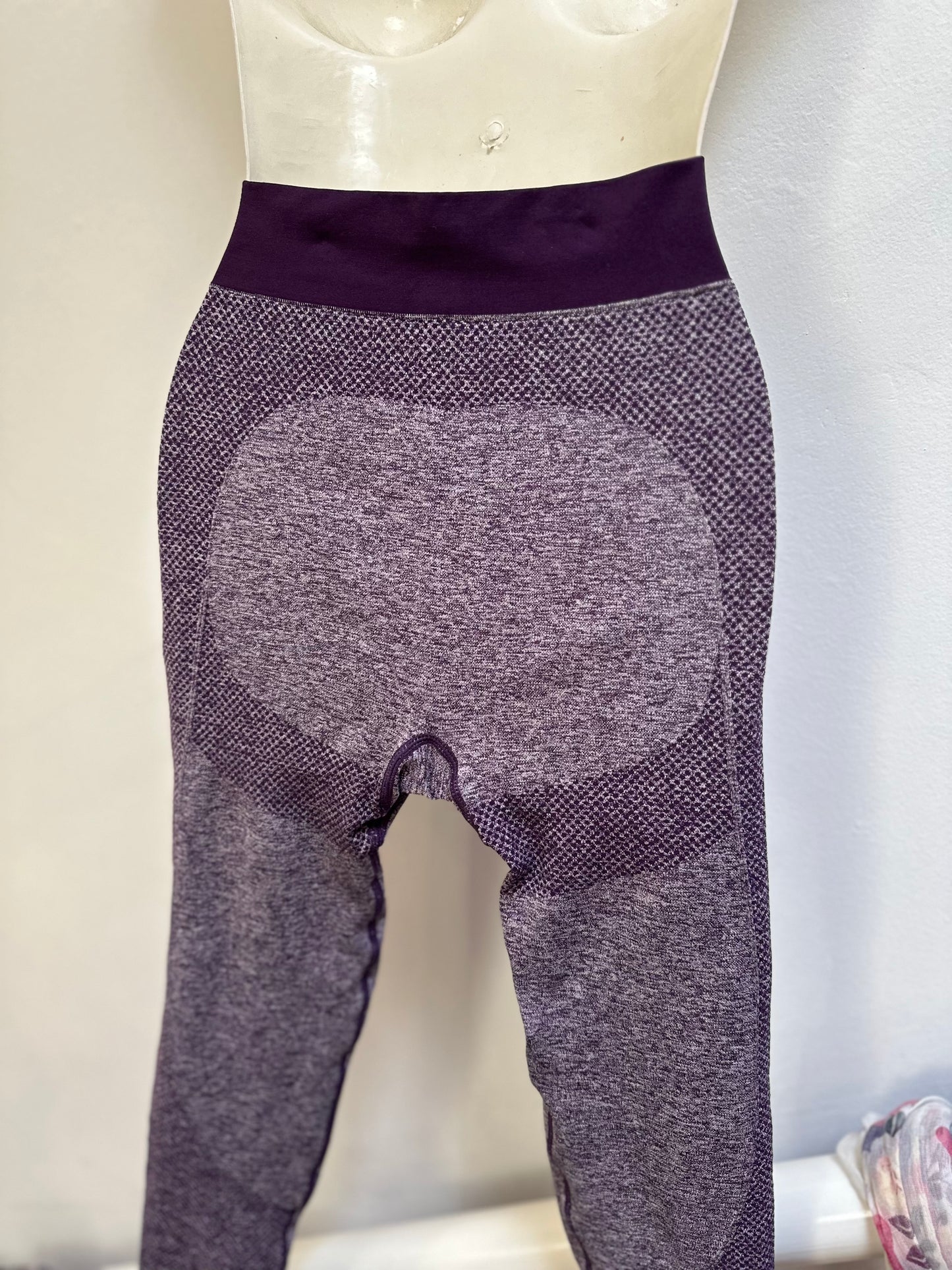Purple Sports Leggings Size S
