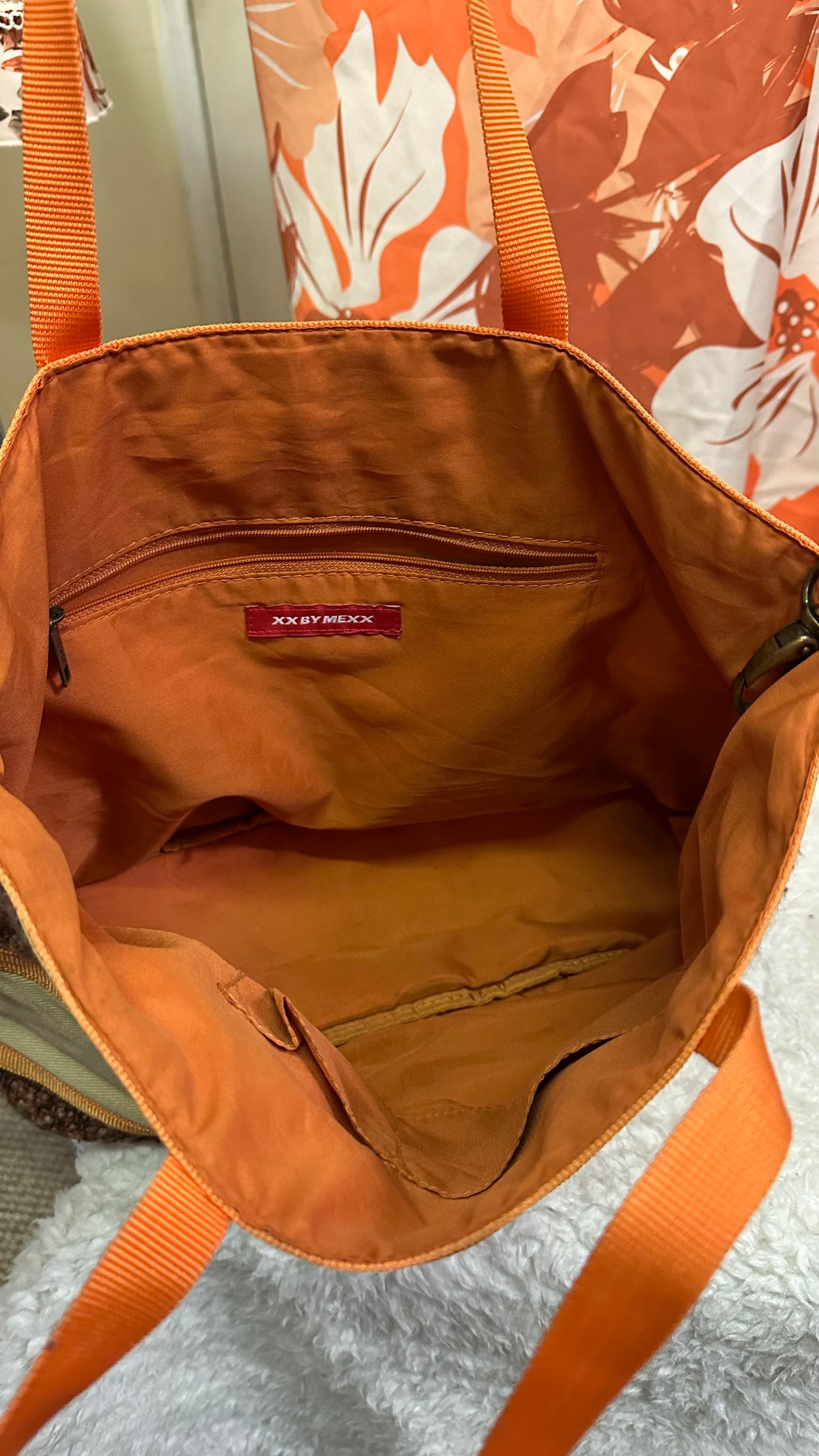 Mexx Orange/Brown Bag