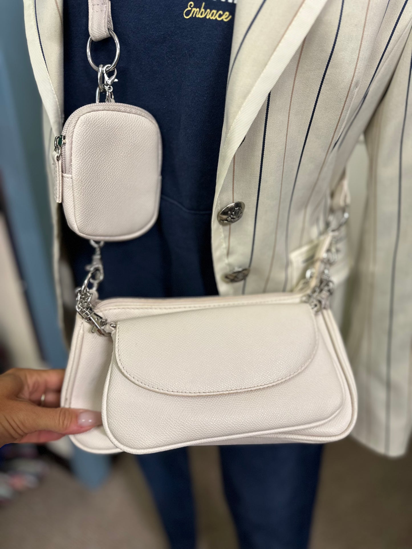 Primark cream crossbody