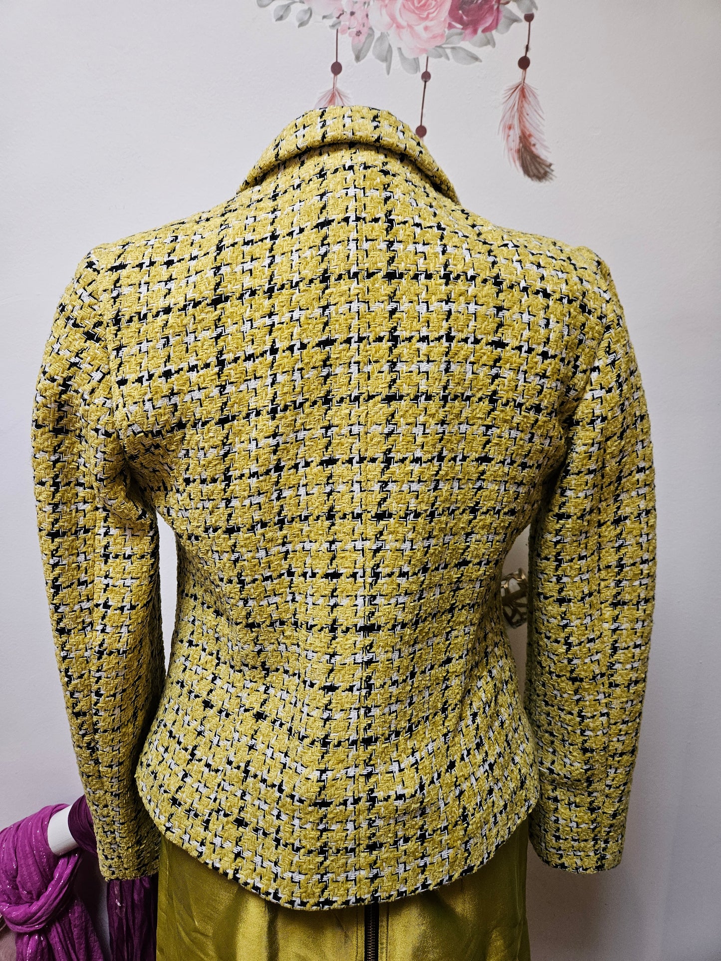 Primark, lime green jacket, size 6