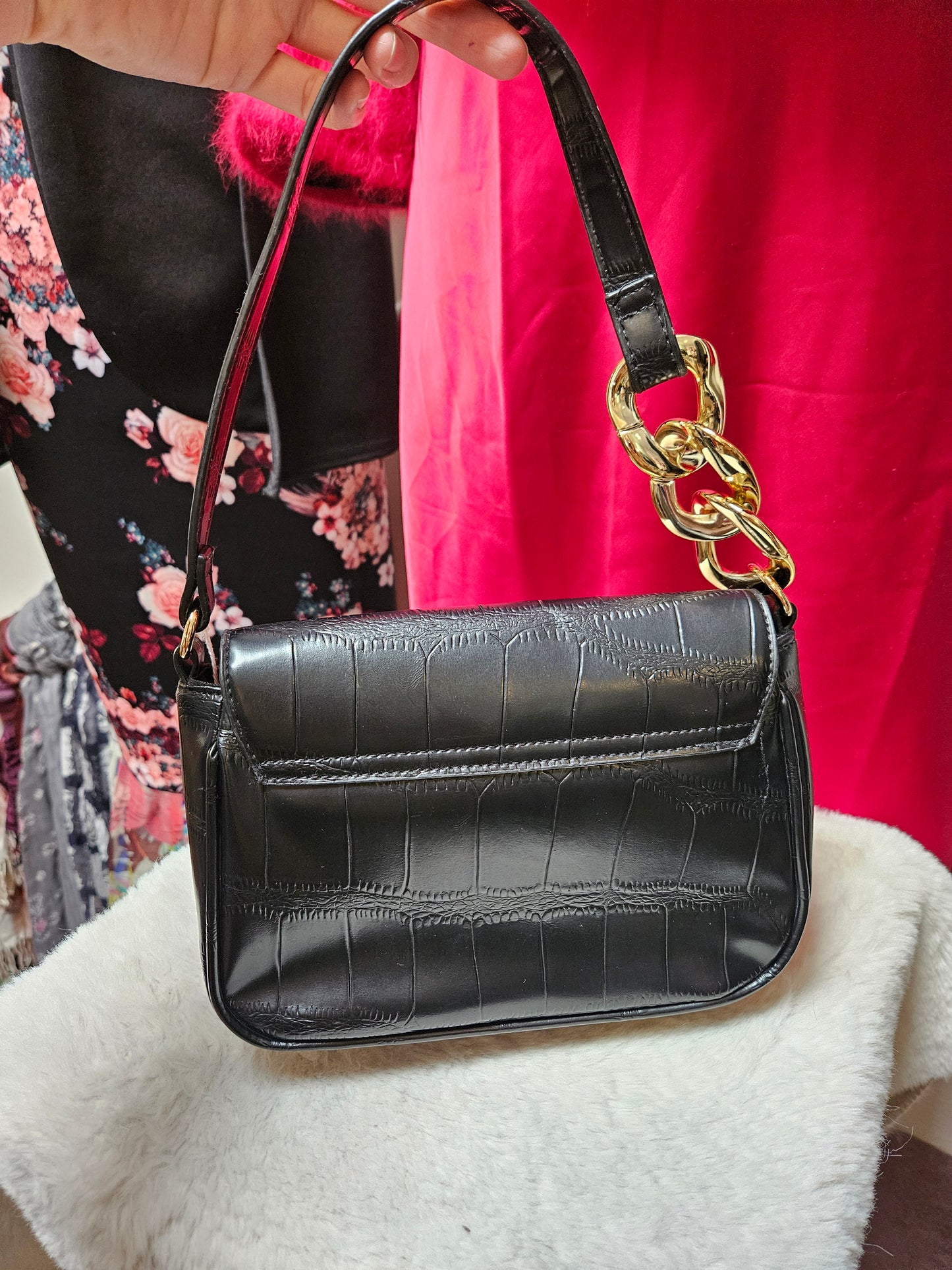 Primark, crocodile, small bag