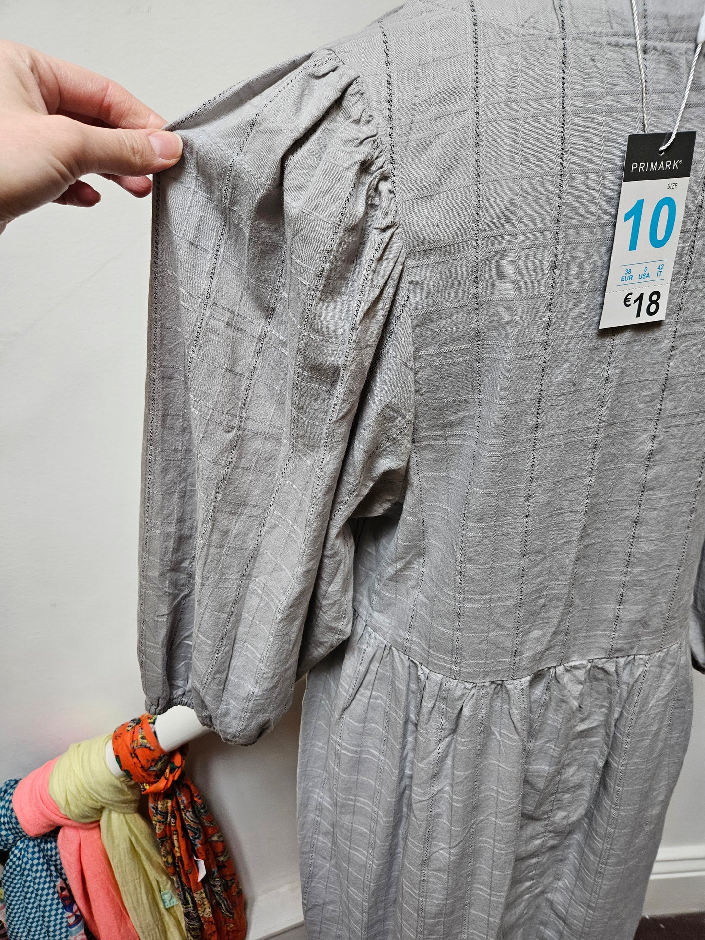 Primark, grey, new dress, size 10