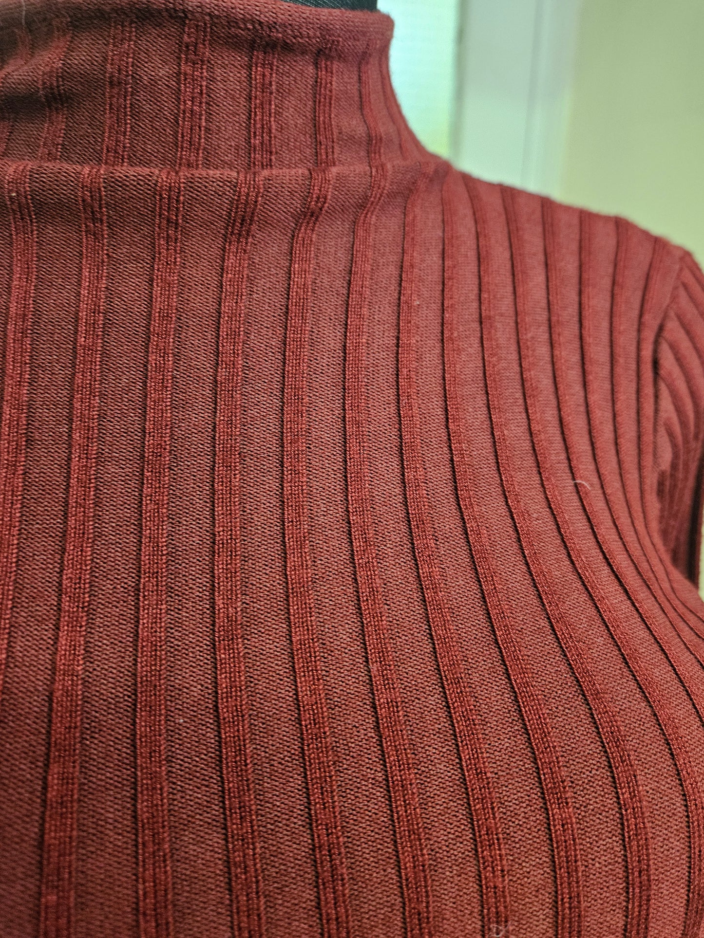 Bershka, ribbed knit top, Size M