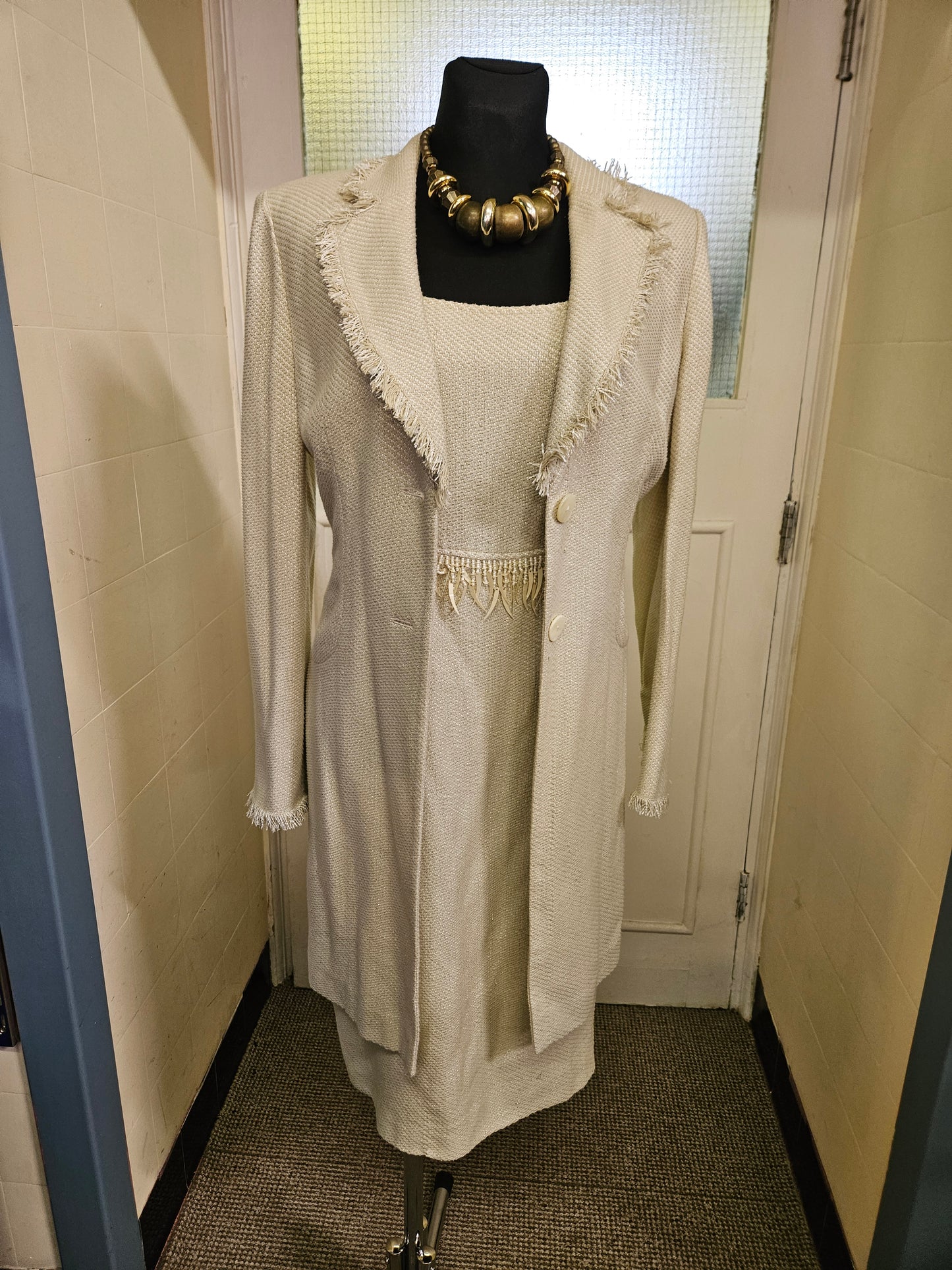 Marian Gale dress and jacket set, size XL
