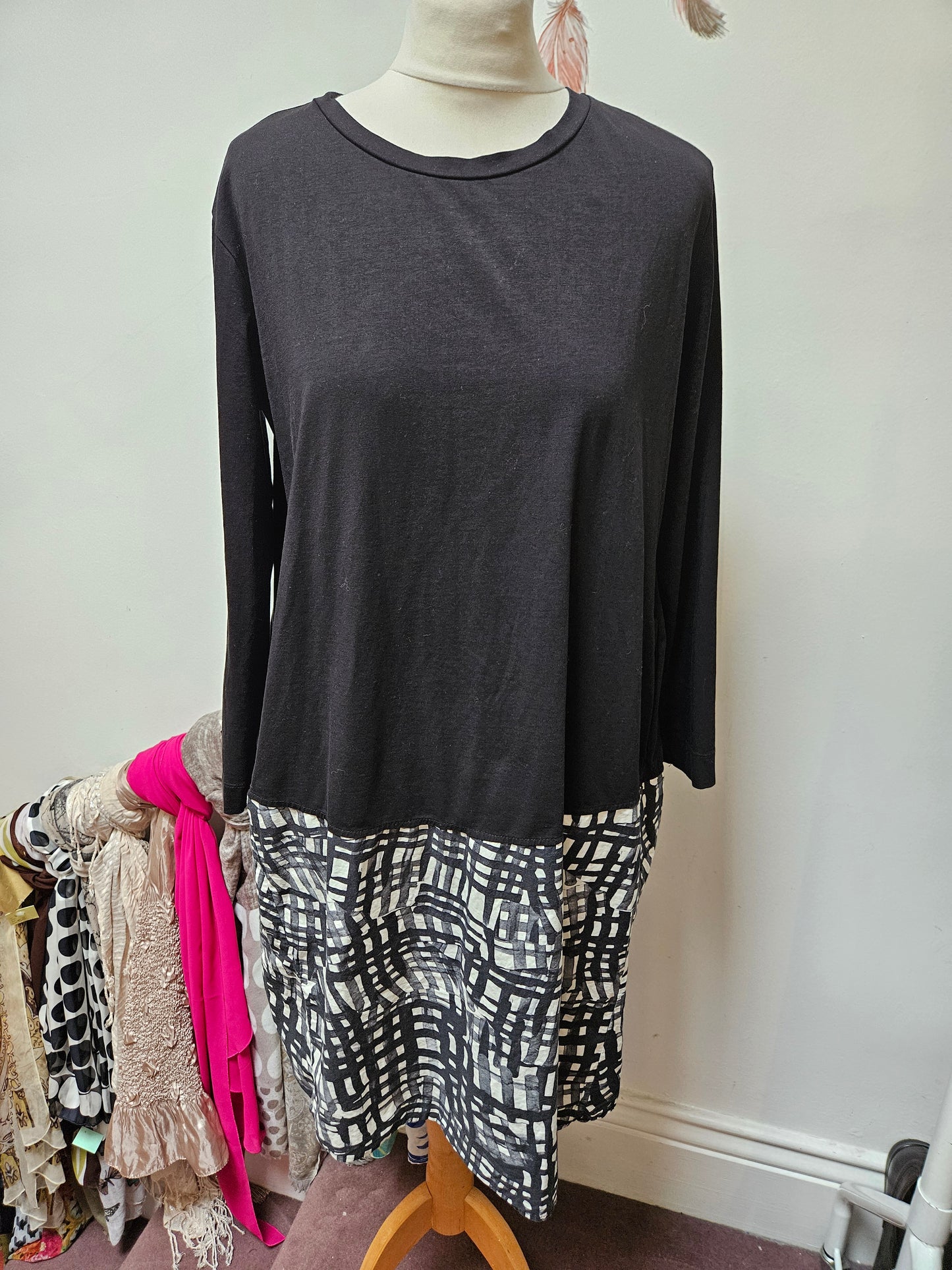 Carolyn Donnelly, The Edit, cotton dress/tunic, size S, oversized