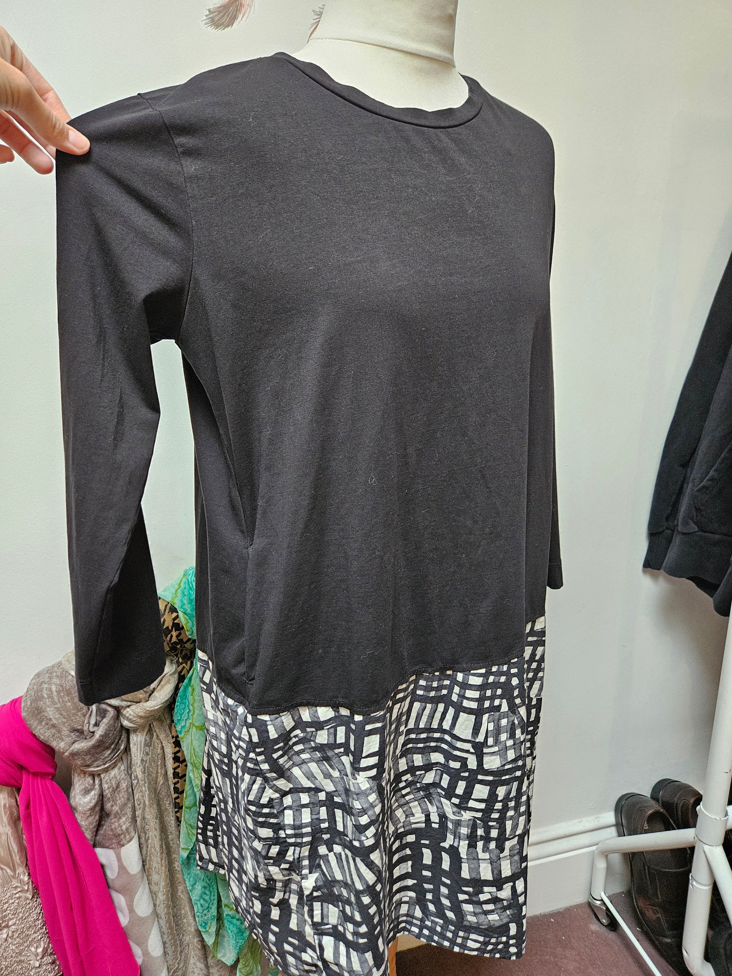 Carolyn Donnelly, The Edit, cotton dress/tunic, size S, oversized
