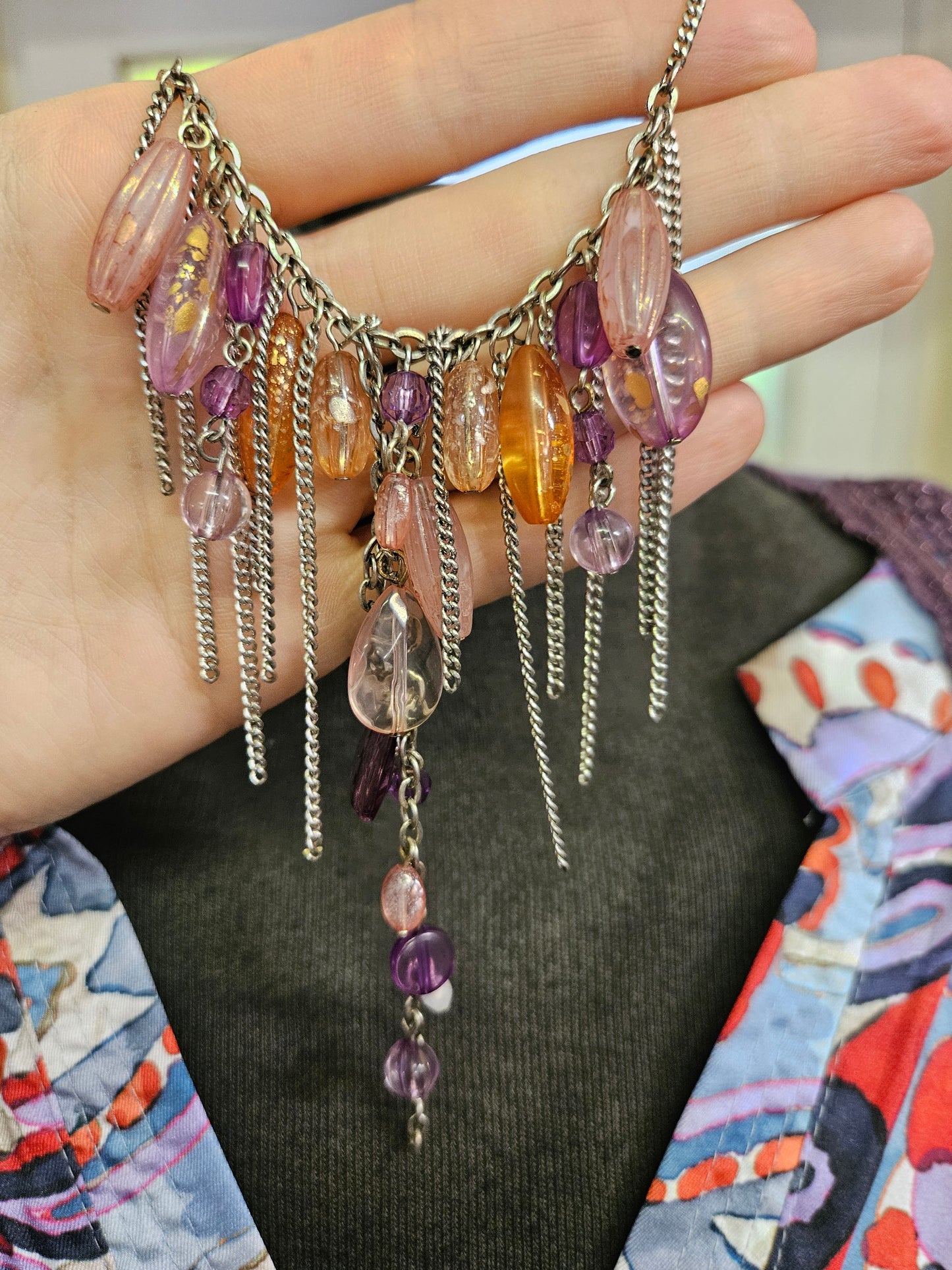 Boho style necklace