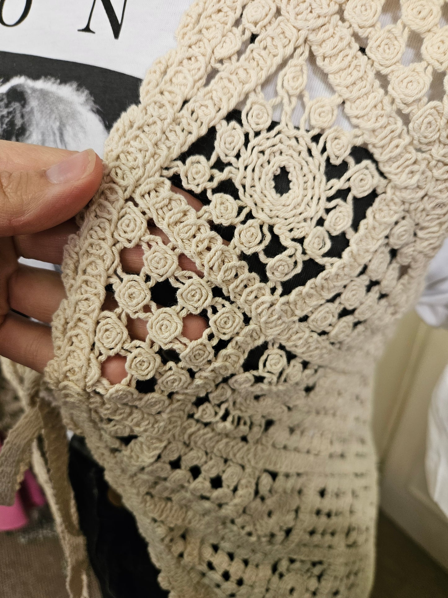 Primark, crochet vest, size M