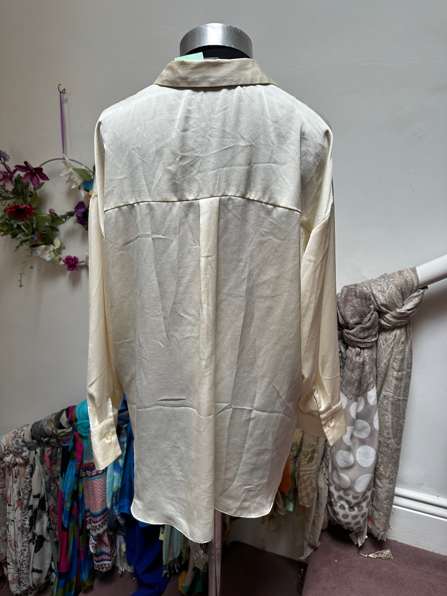 Primark Cream Blouse Size 12