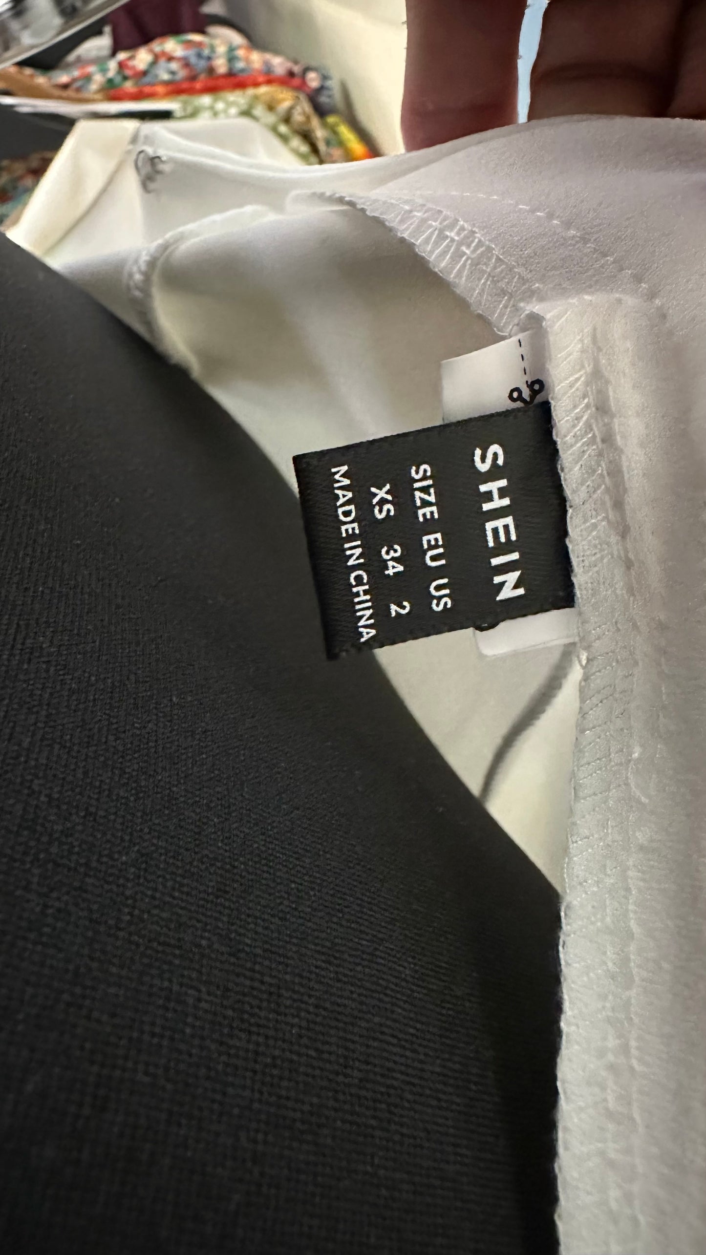 Shein White Flares Size XS