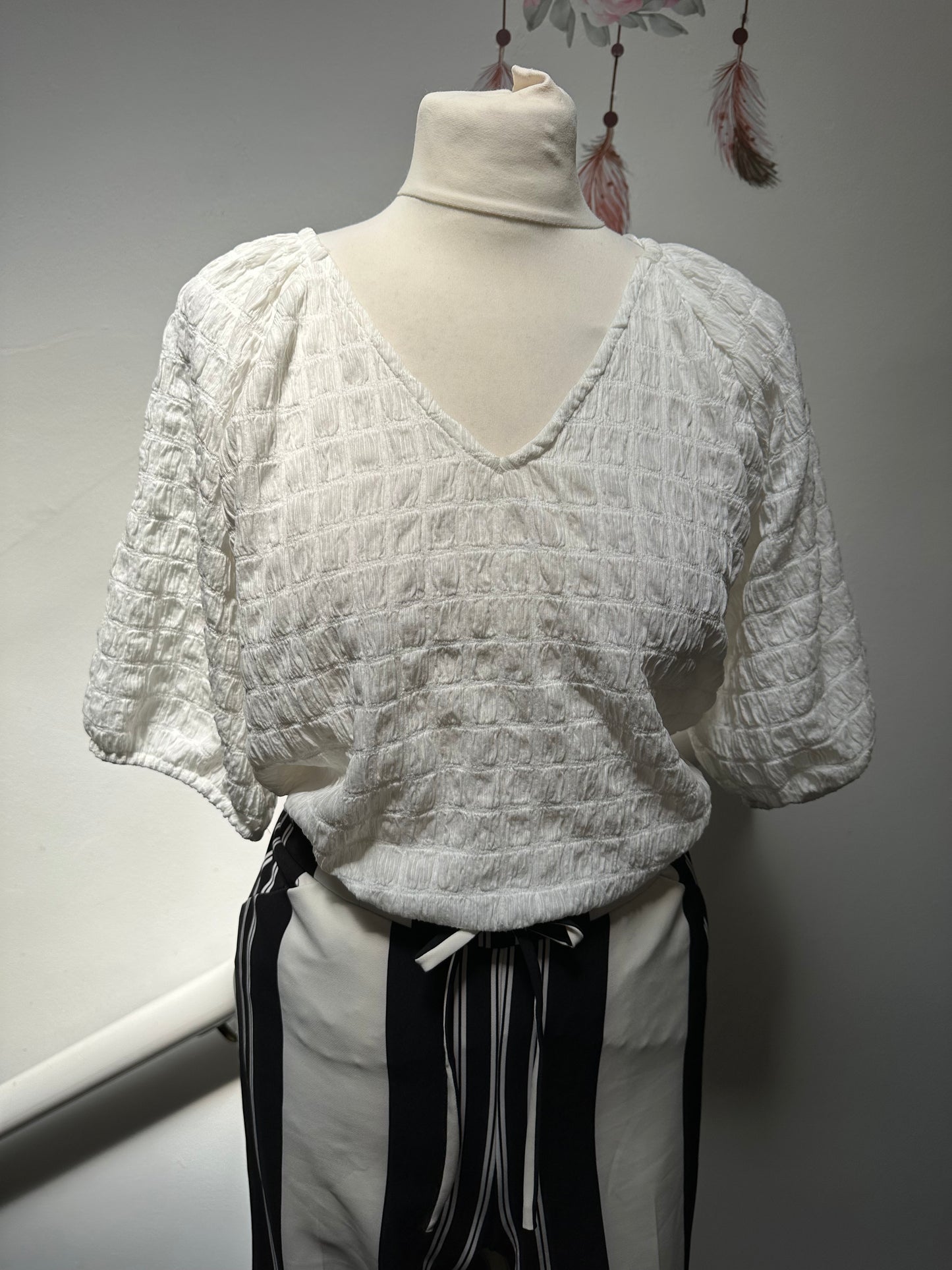 Papaya White Top Size 16