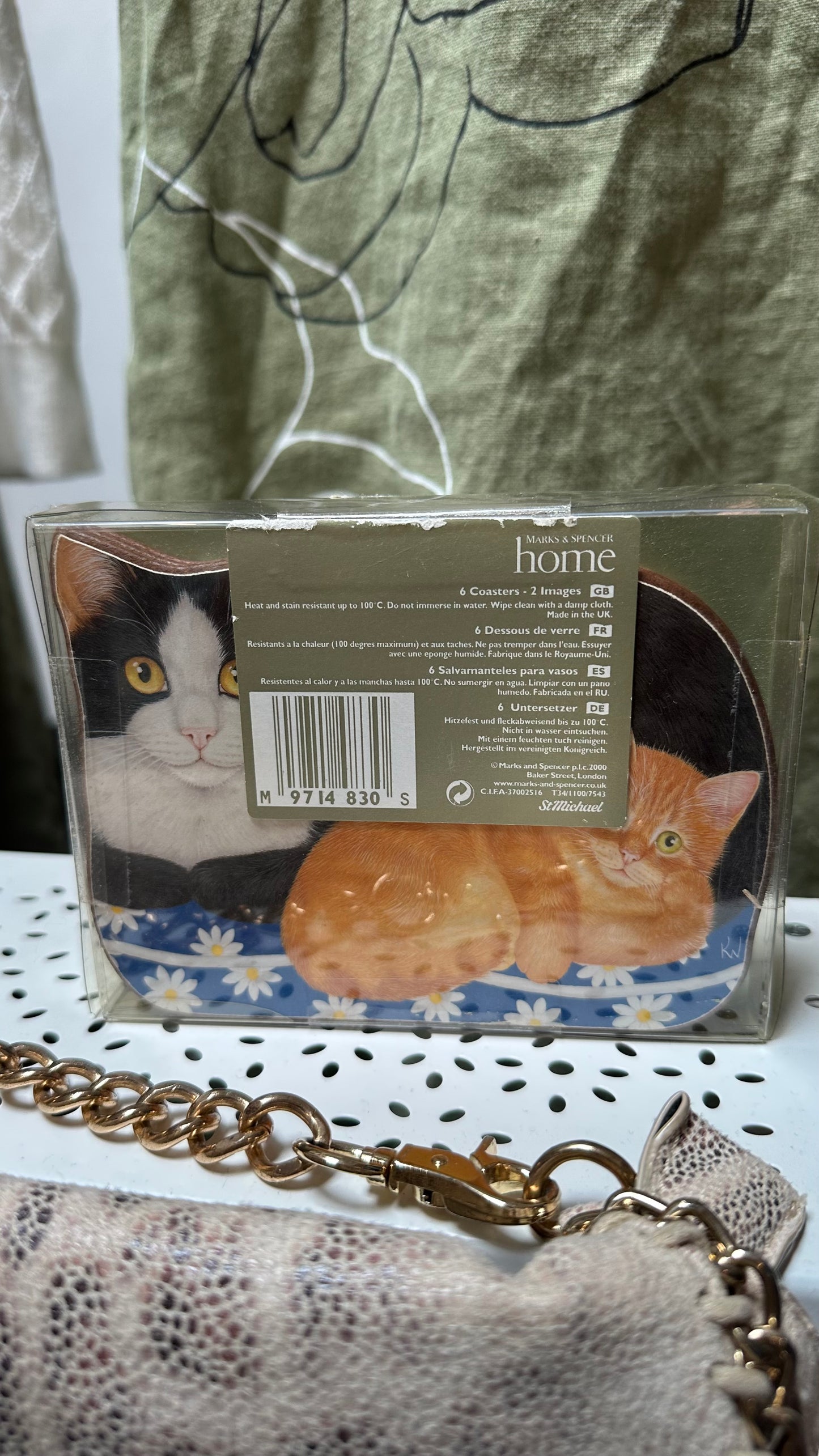 M&S Cat Coasters