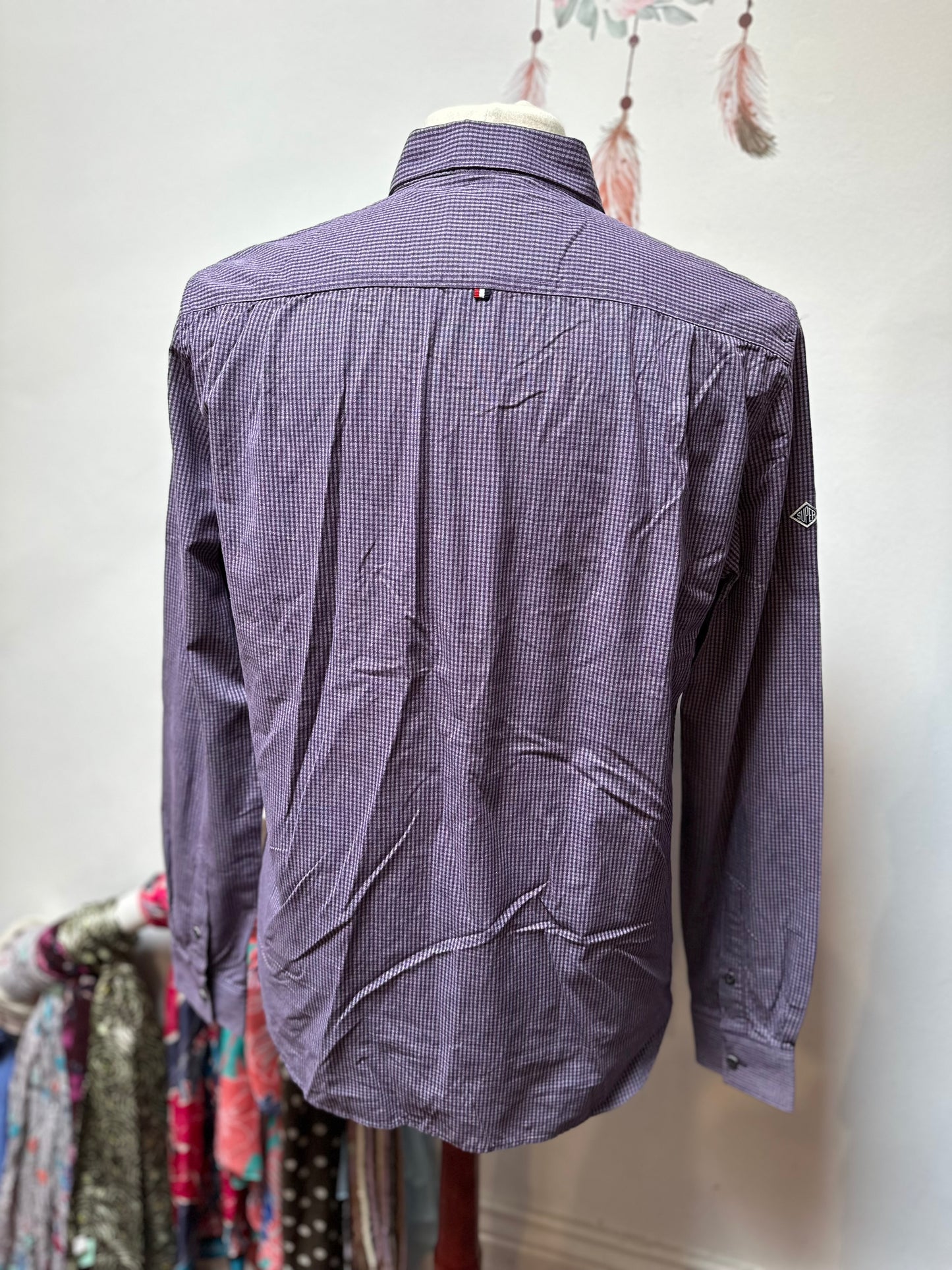 Superdry Shirt Size L Small Fitting