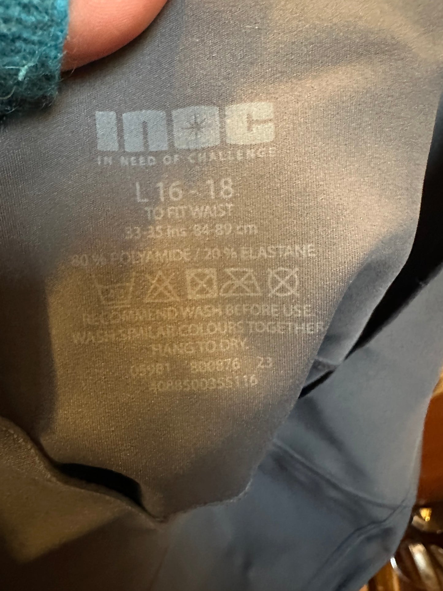 INOC Leggings Size 16-18