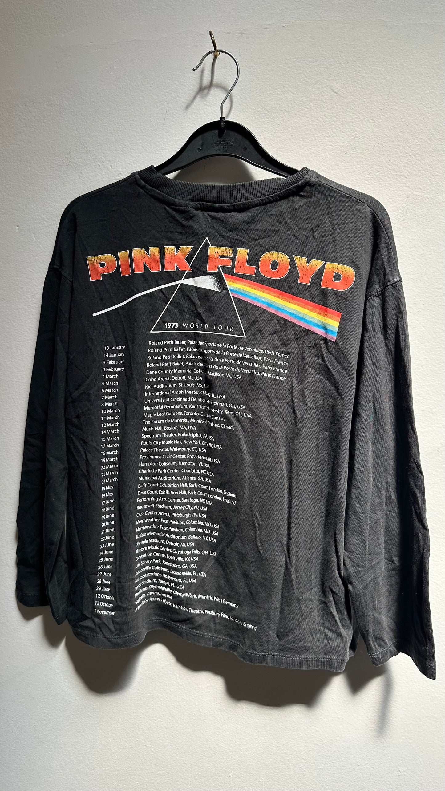 Zara Pink Floyd Top New with Tags Age 8-9