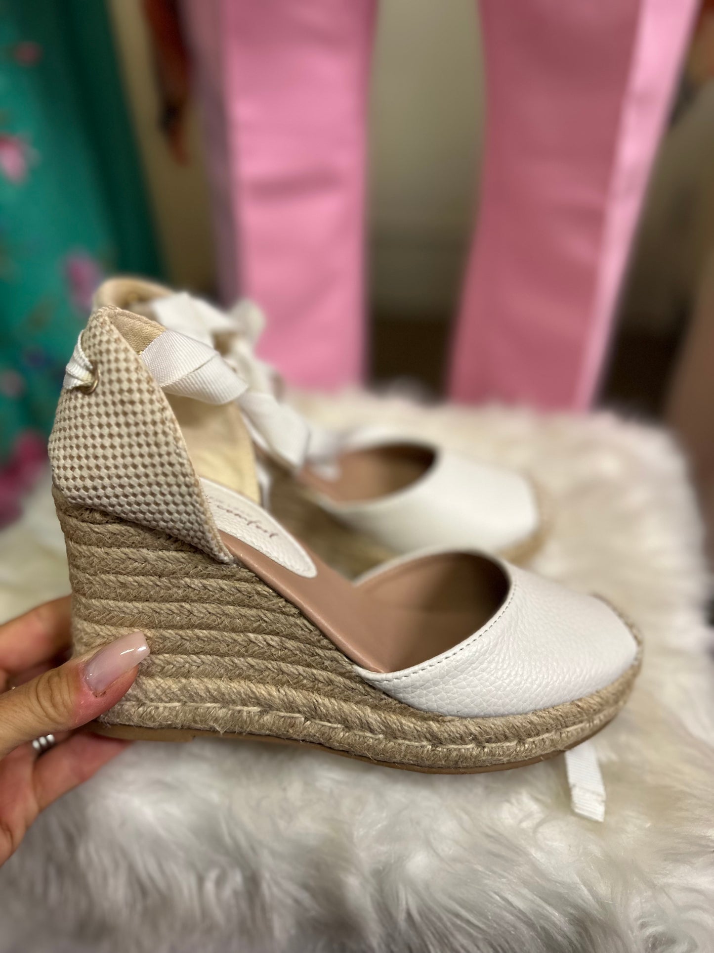 New Look Vegan Wedges Size 3