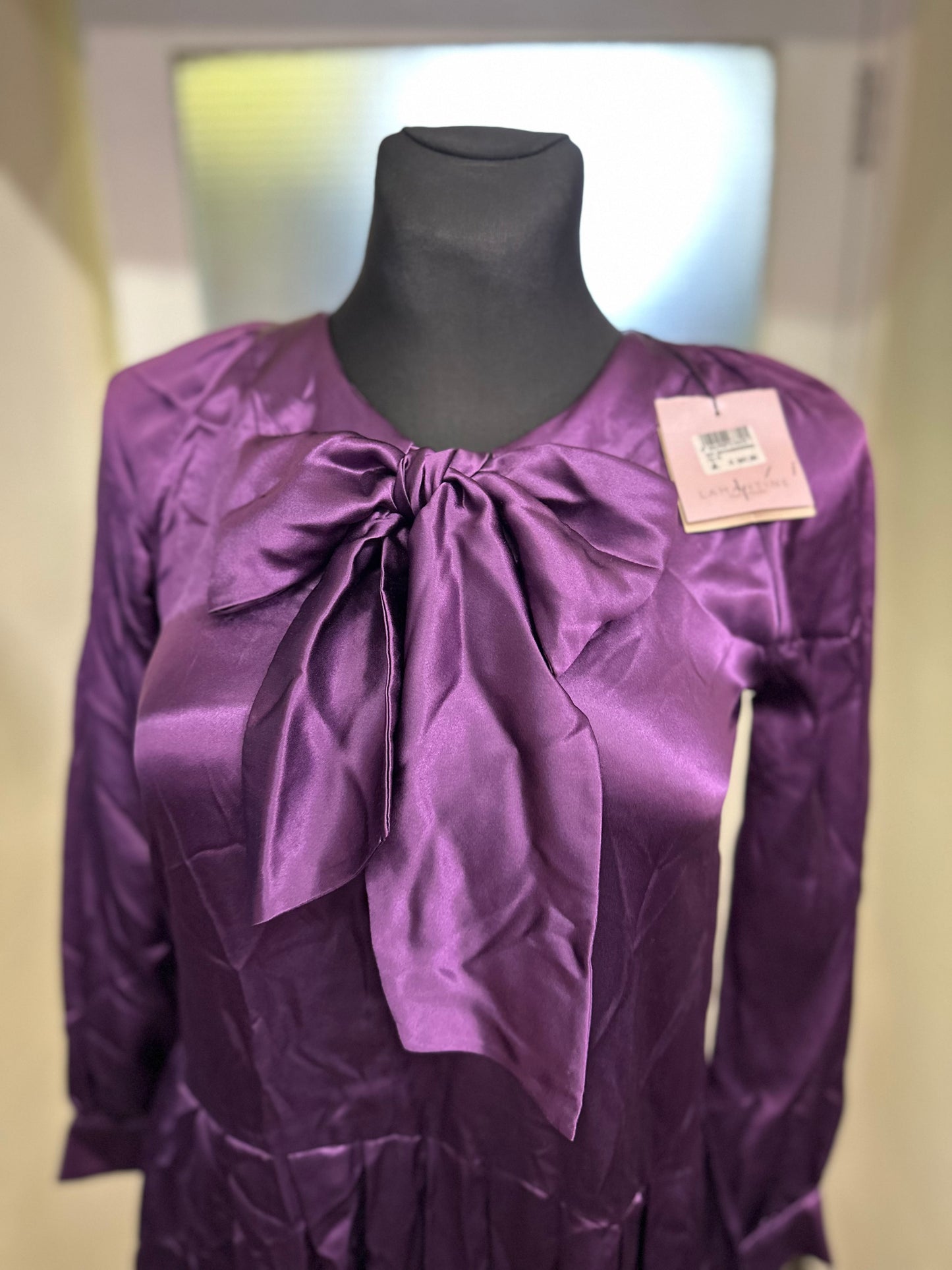 Designer La Mantine 100% Silk Dress RRP €287!!! Size 6 or Children’s Size 12-13
