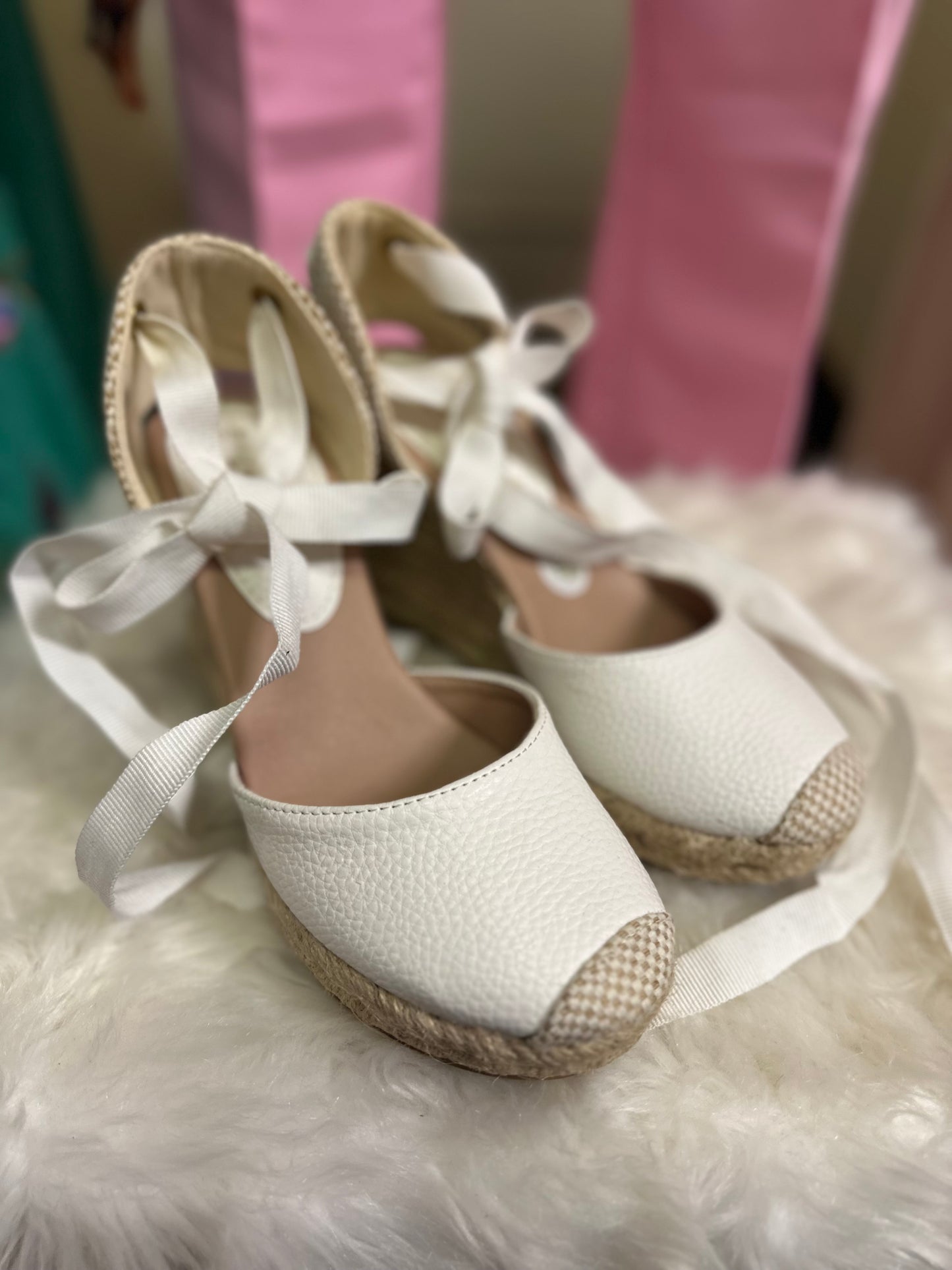 New Look Vegan Wedges Size 3