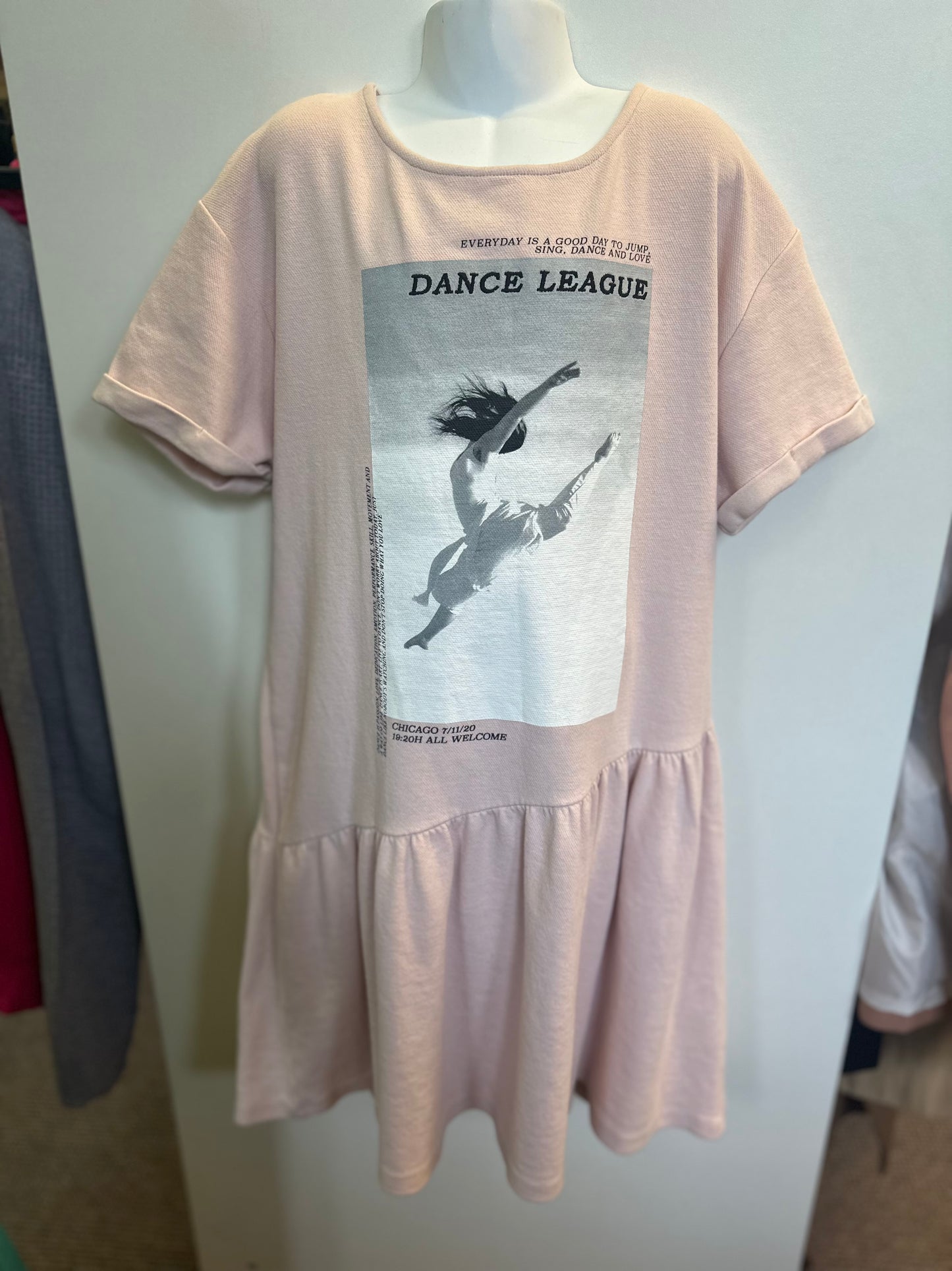 Zara Blush Pink Dress Age 13-14