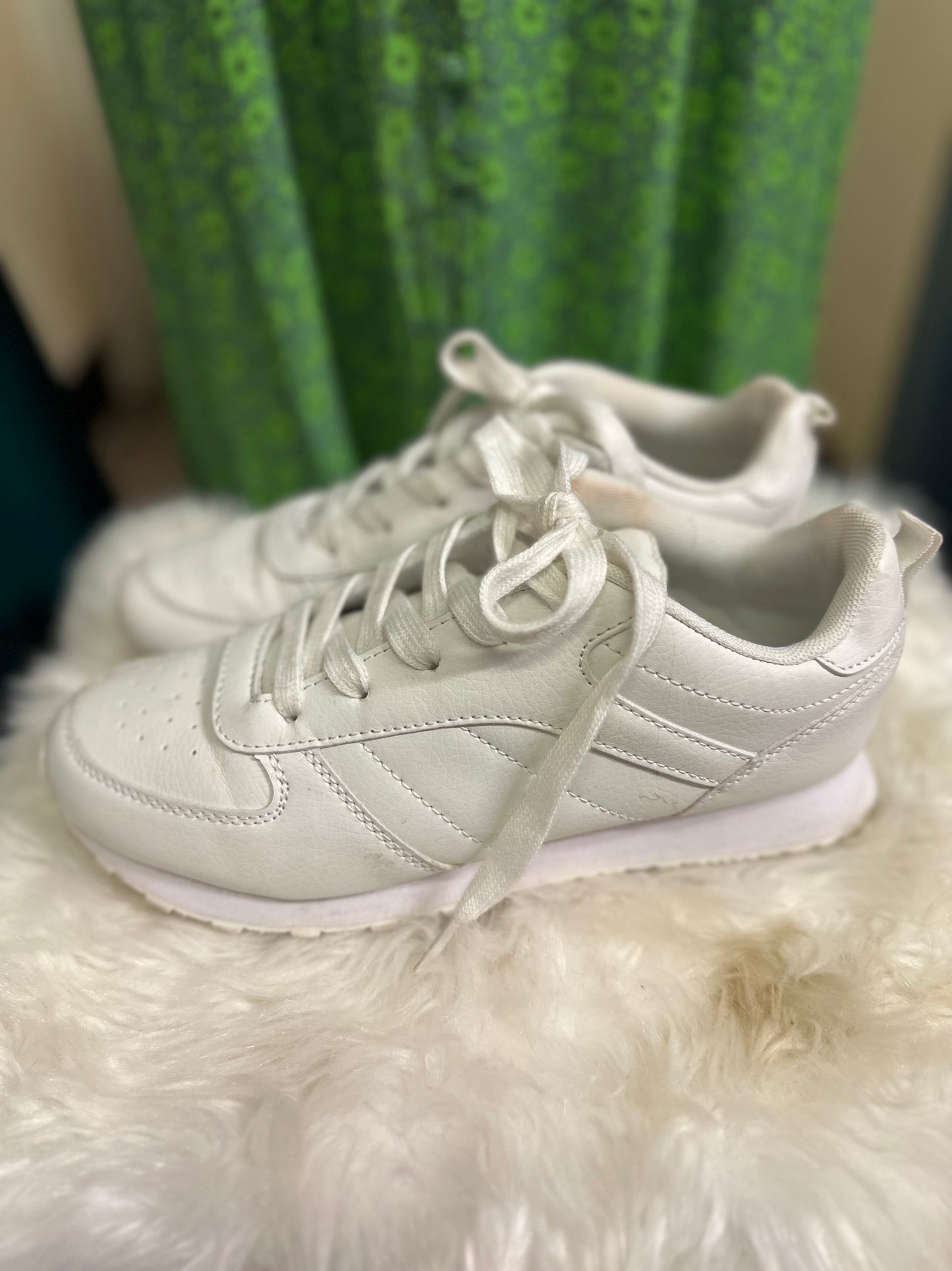 Primark White Runners Size 4