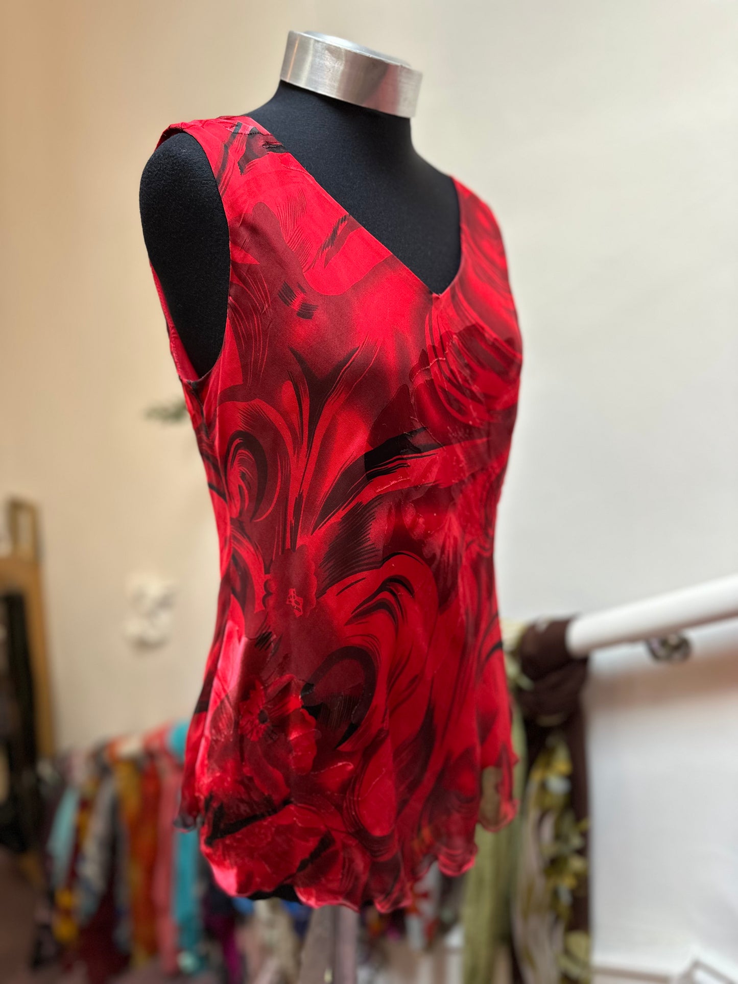 Designer - Allison 2 Piece 100% Silk Size 12/14