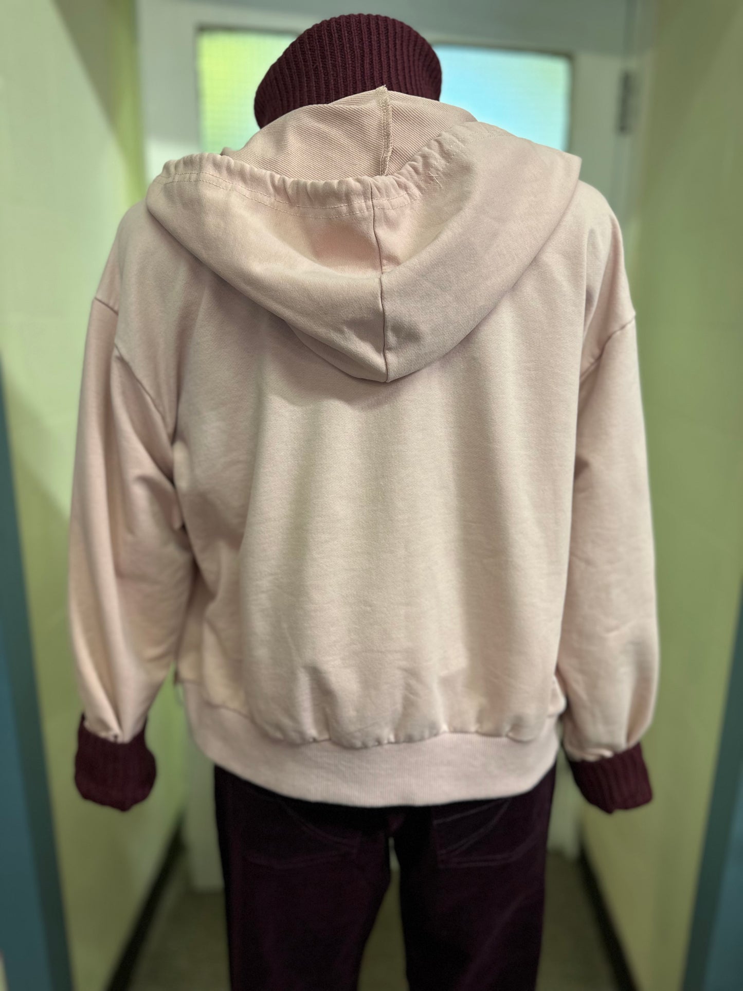 Cosmoda Pink Zip Up Size S/M