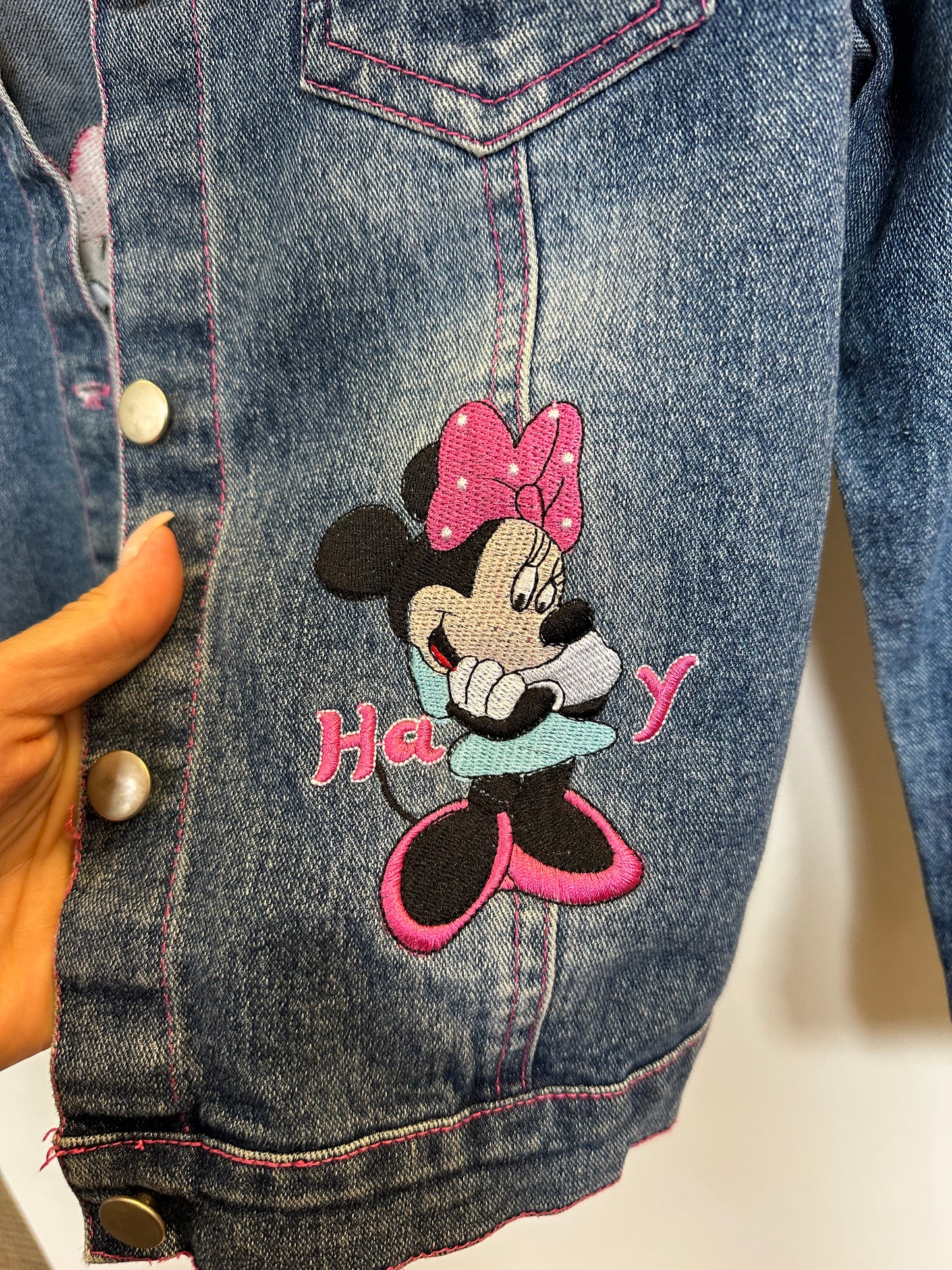Motif-Kids Minnie Mouse Jacket Age 7