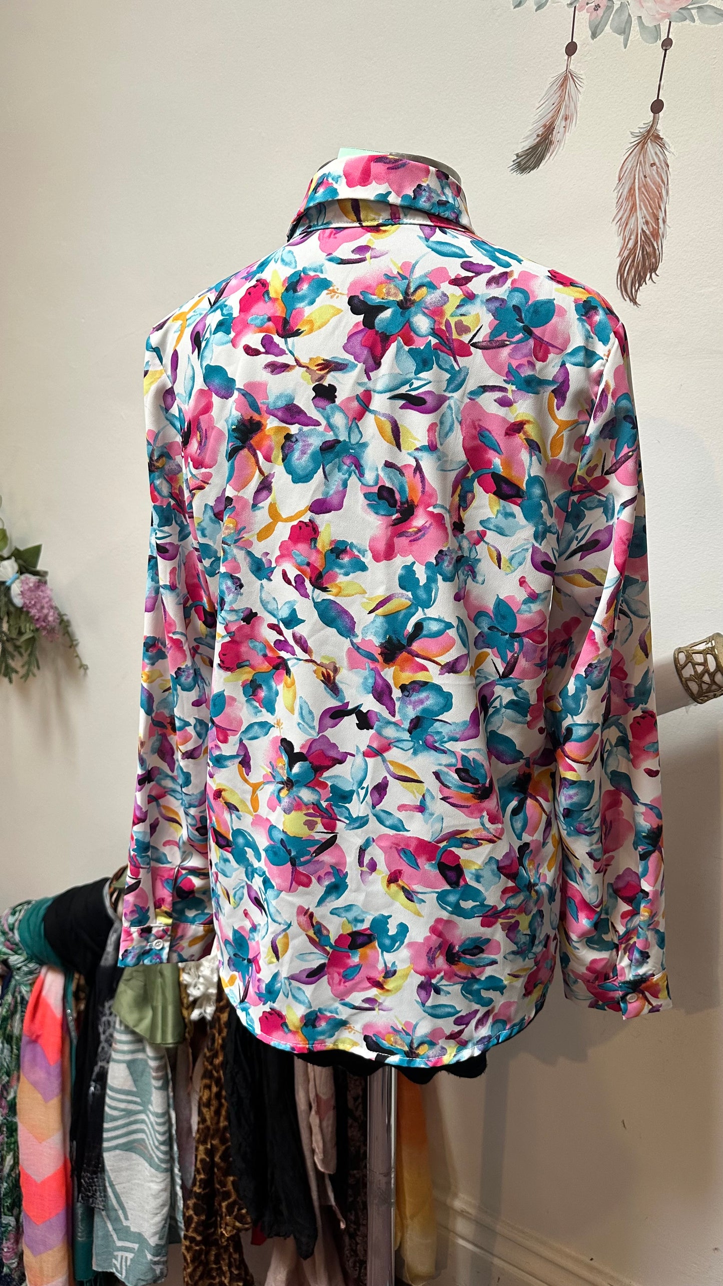 Dizzy & Milly Colourful Blouse Size M