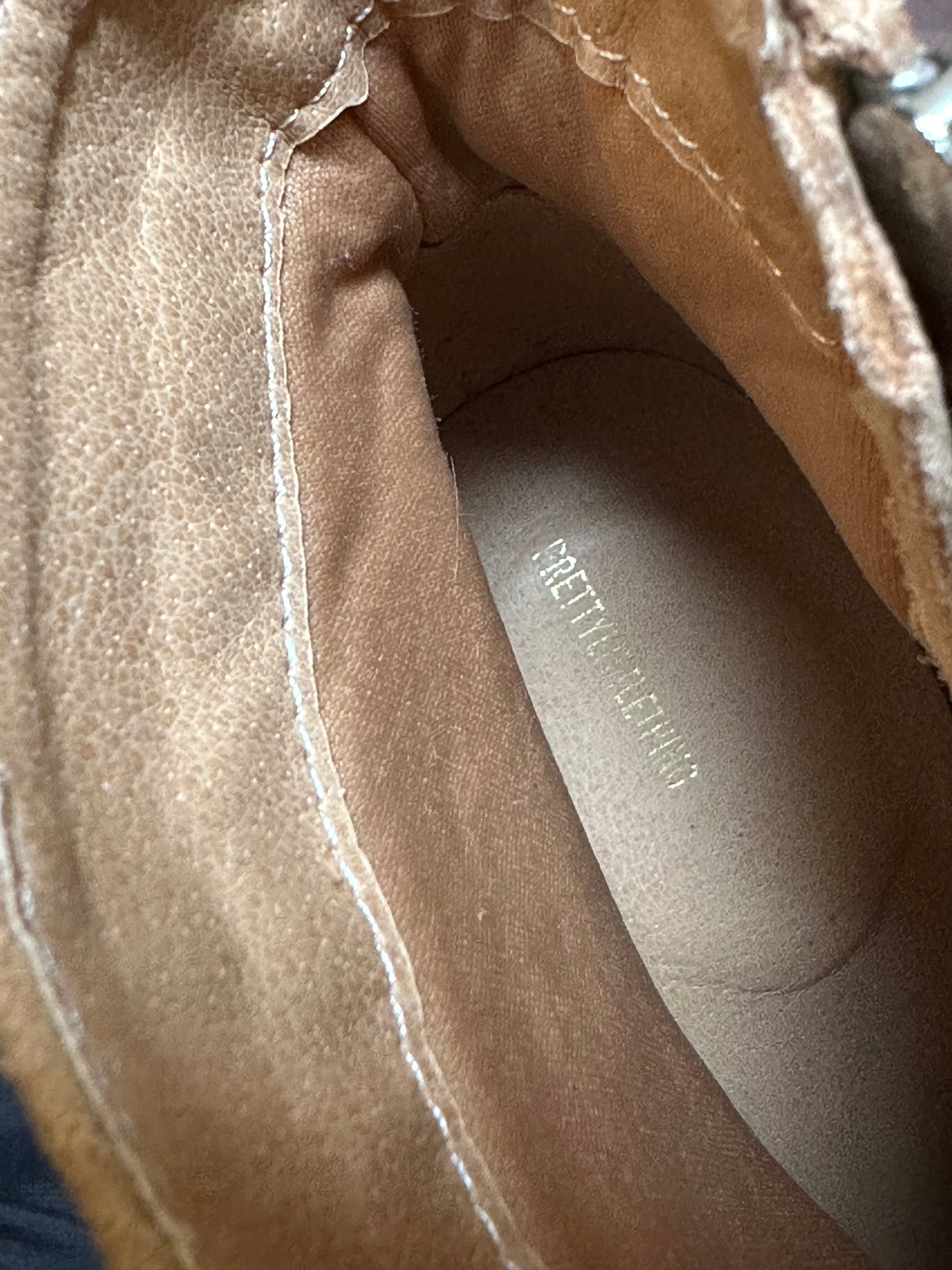 Pretty Little Thing Faux Suede Boots Size 6