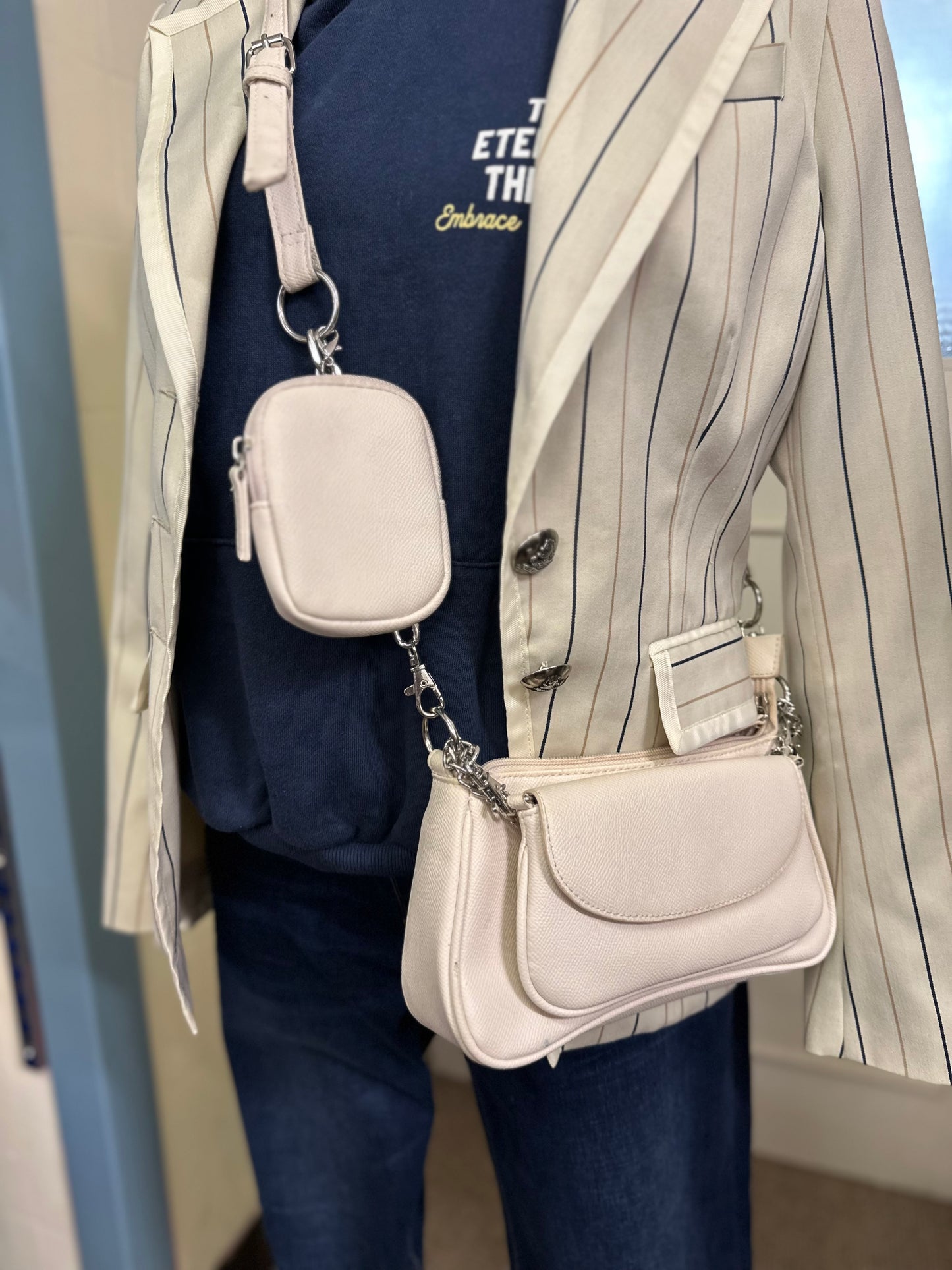 Primark cream crossbody
