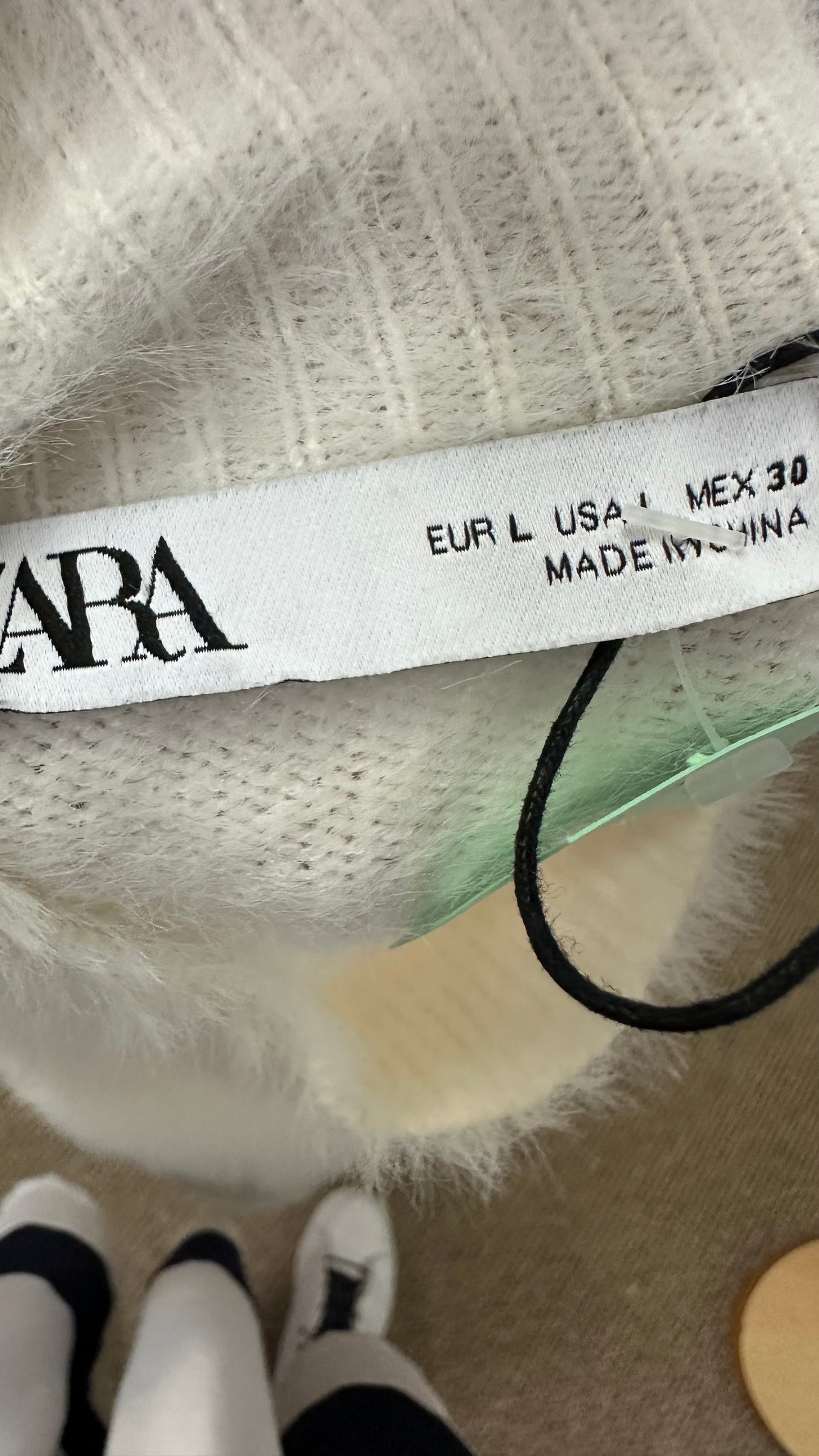 Zara Loveheart Sweater Size L (small fitting)