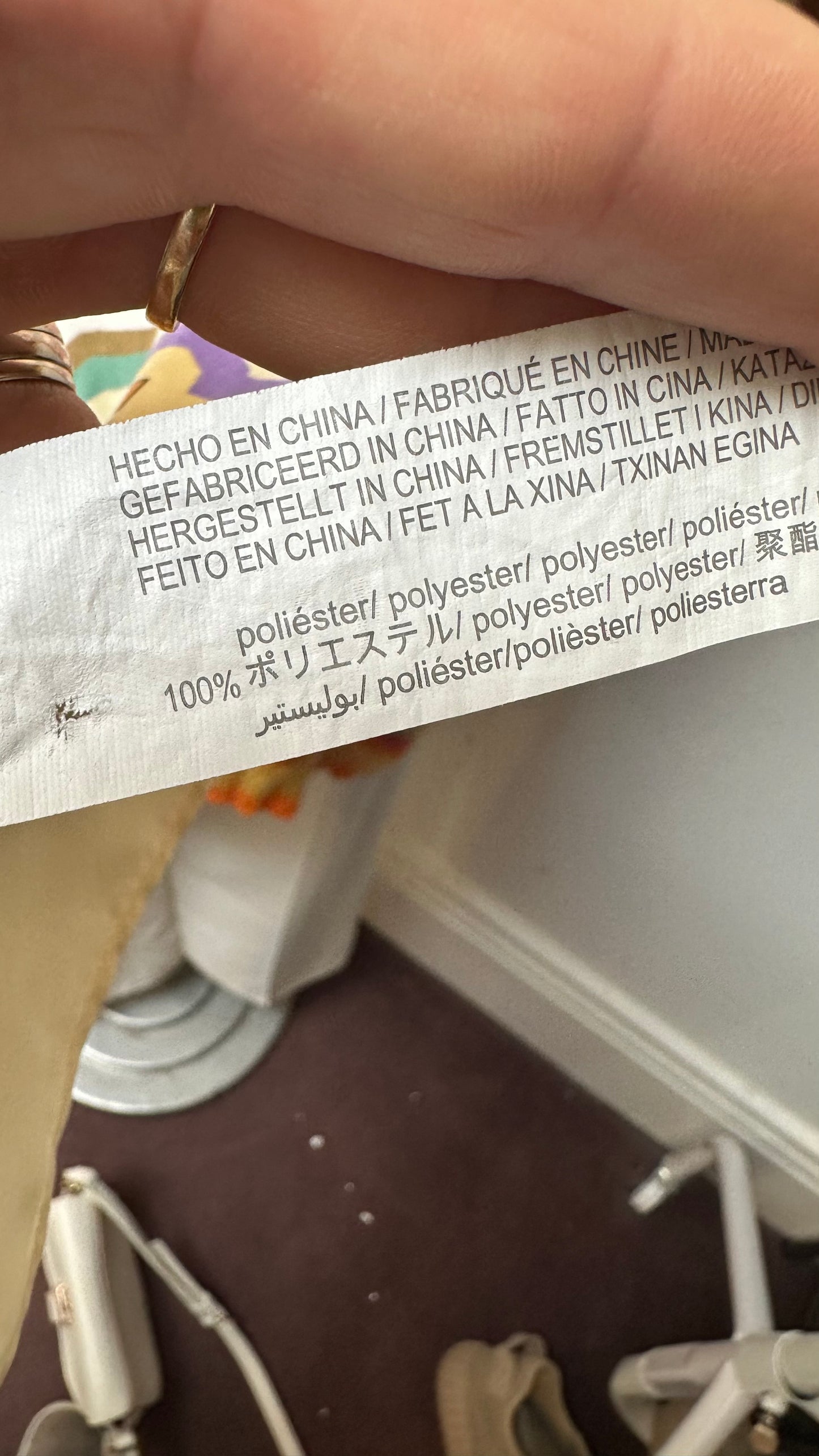Bershka Positive Print Scarf