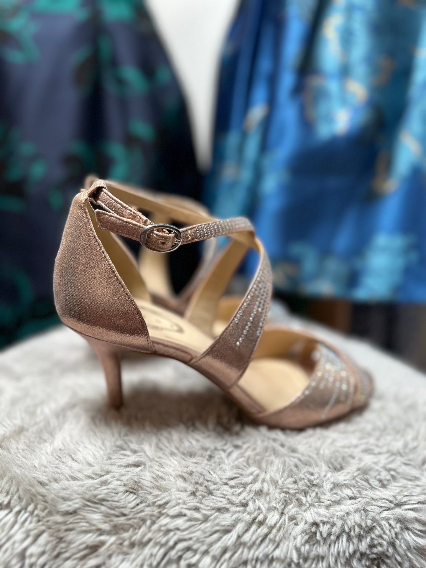 Debut Rose Gold Sandals Size 7