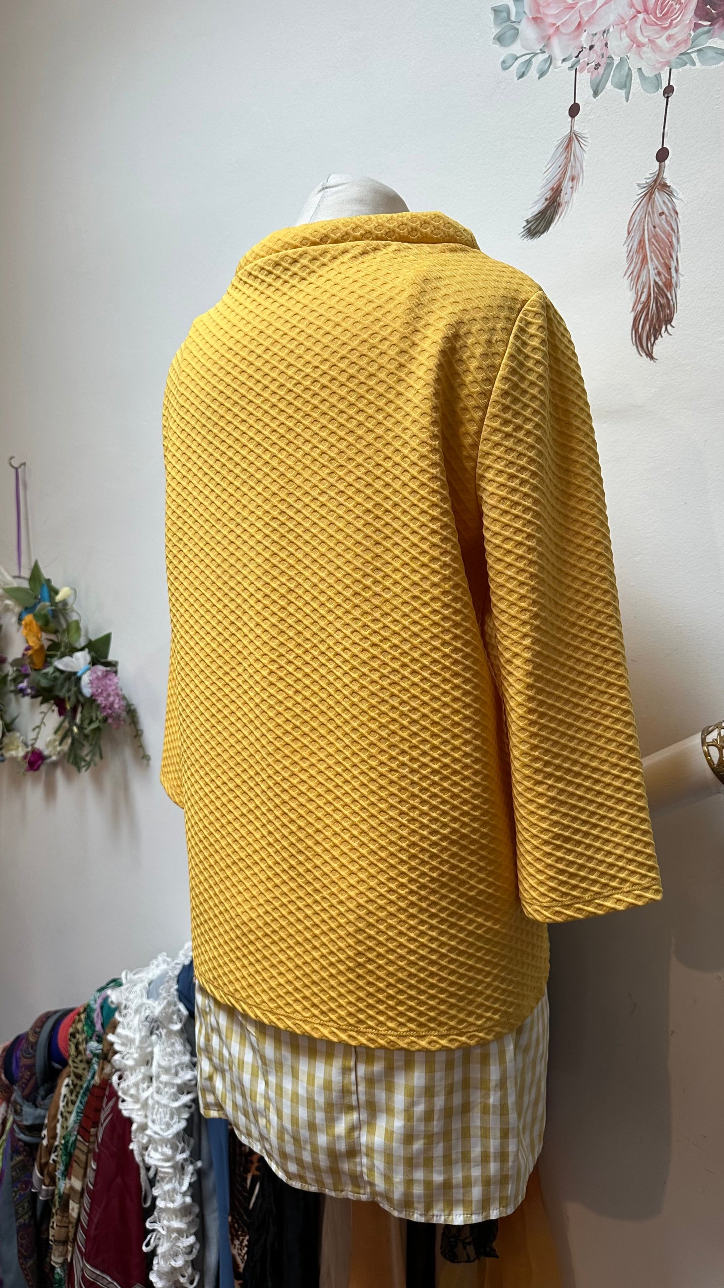 Gallery Mustard Top Size M