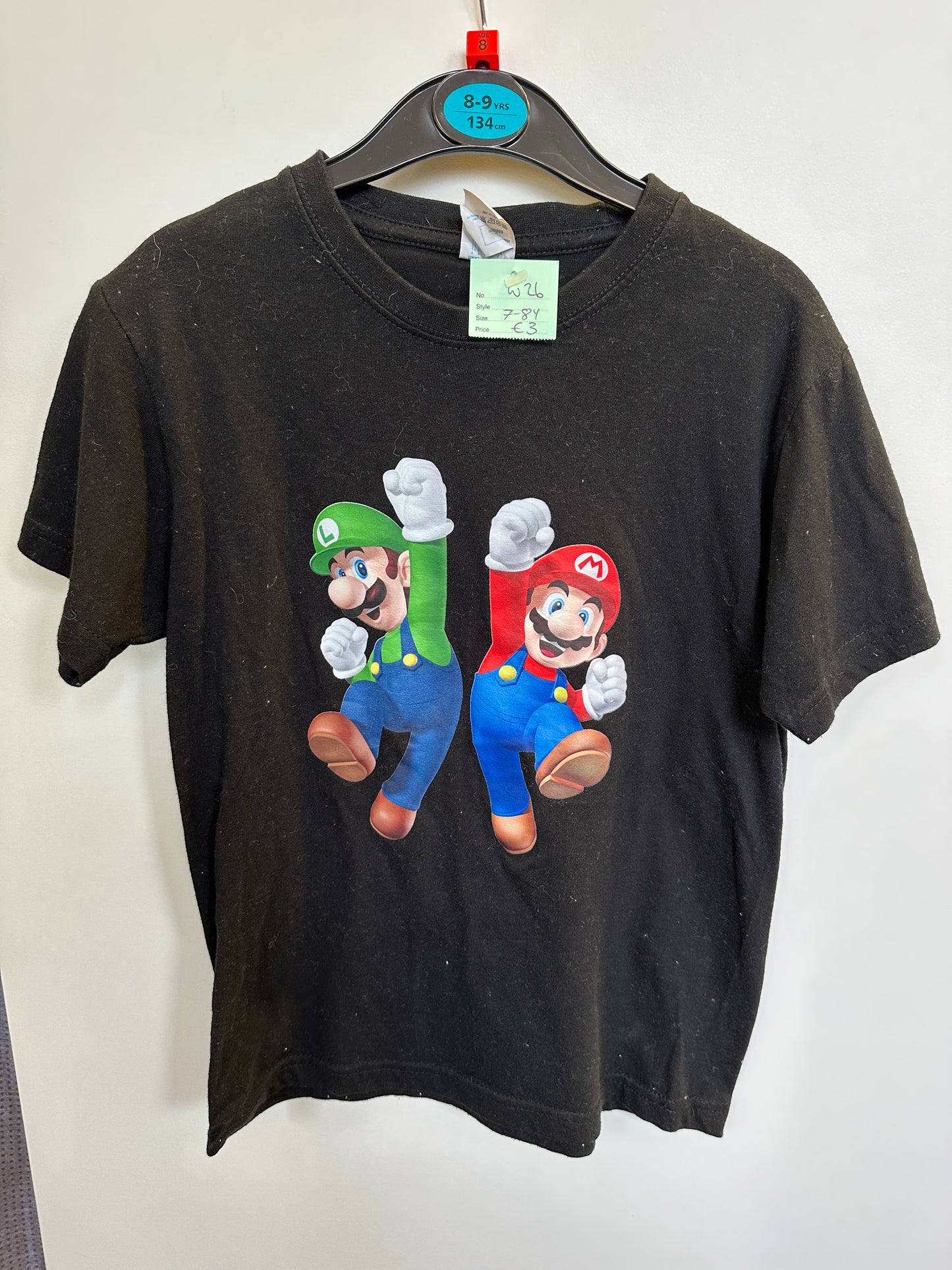 Mario Tee Age 7-8