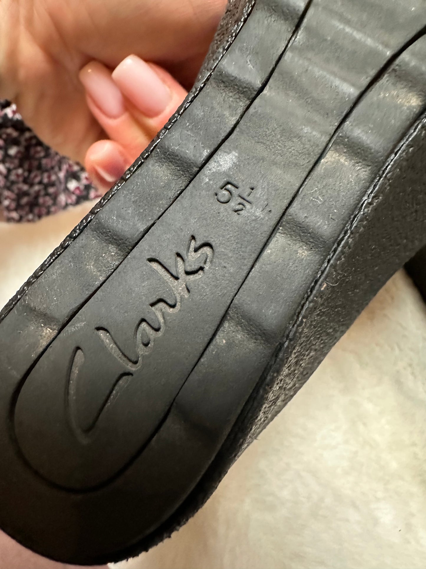 Clarks Air Leather Wedges Size 5.5