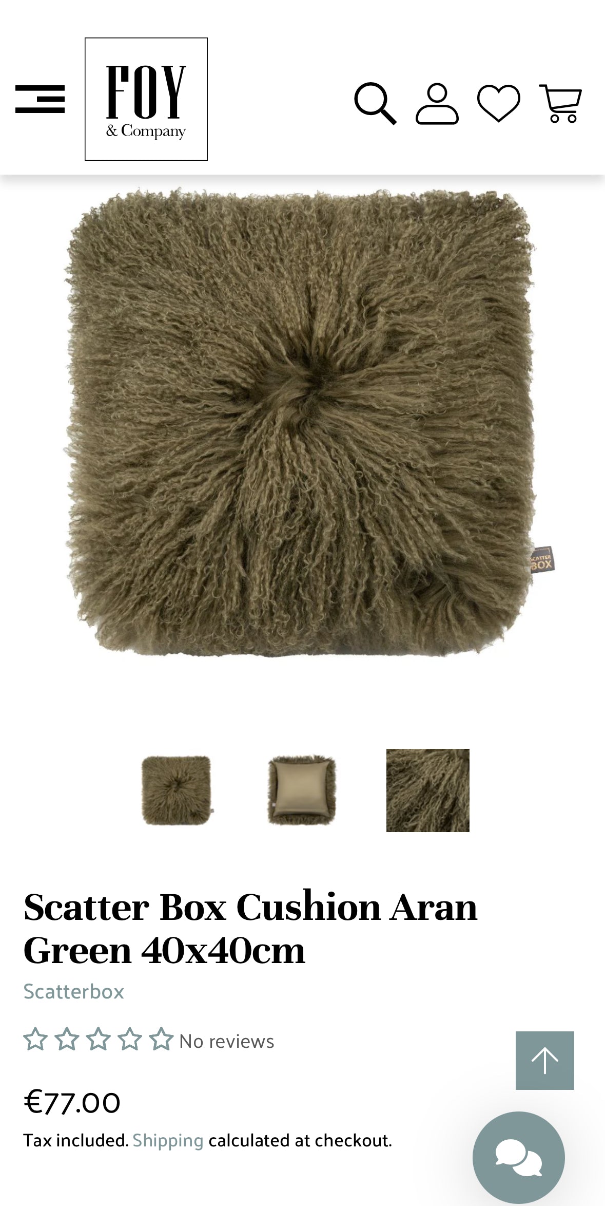 Scatterbox Sheepskin Cushions ChocolateBrown Colour, As New (2 Available) RRP €77 each!!! Price per cushion