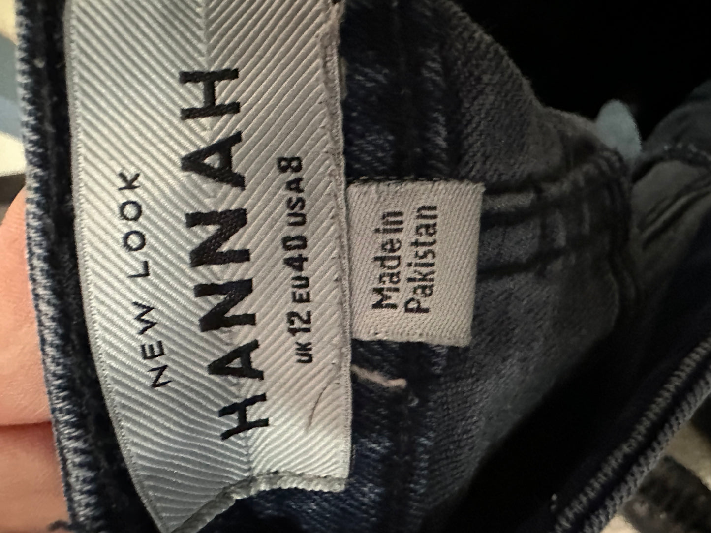 New Look Straight Jeans Size 12