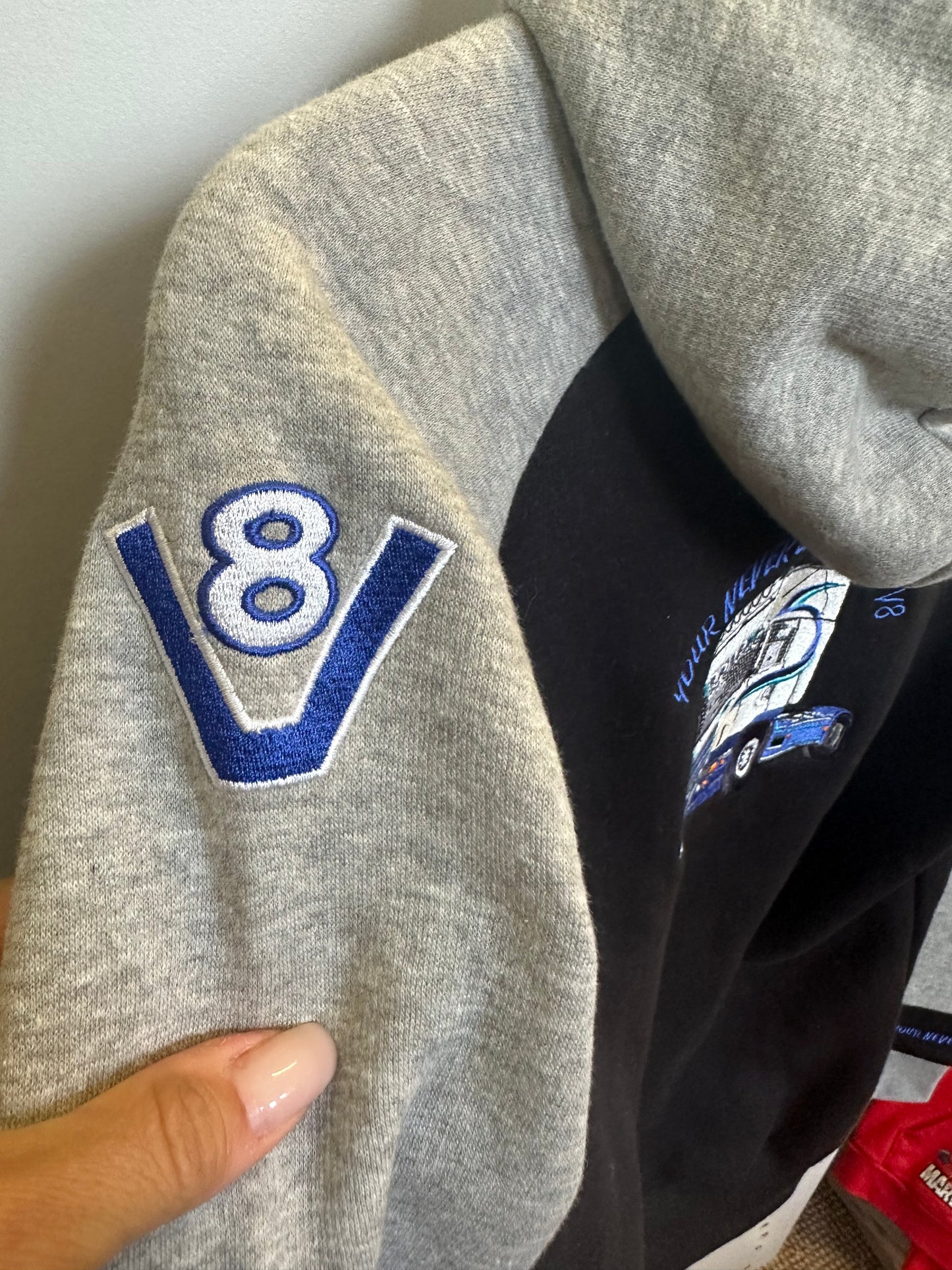 V8 Truck Hoodie Age 13-15