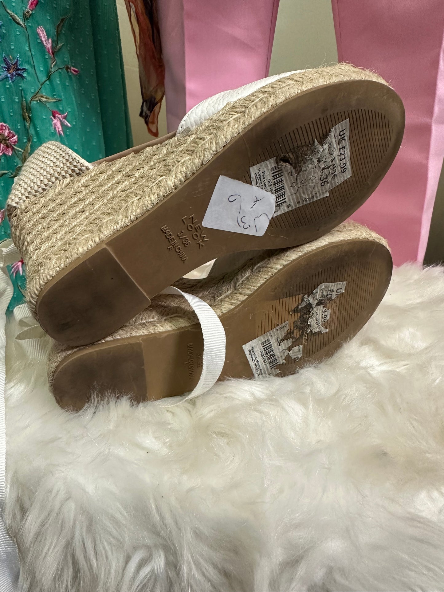 New Look Vegan Wedges Size 3