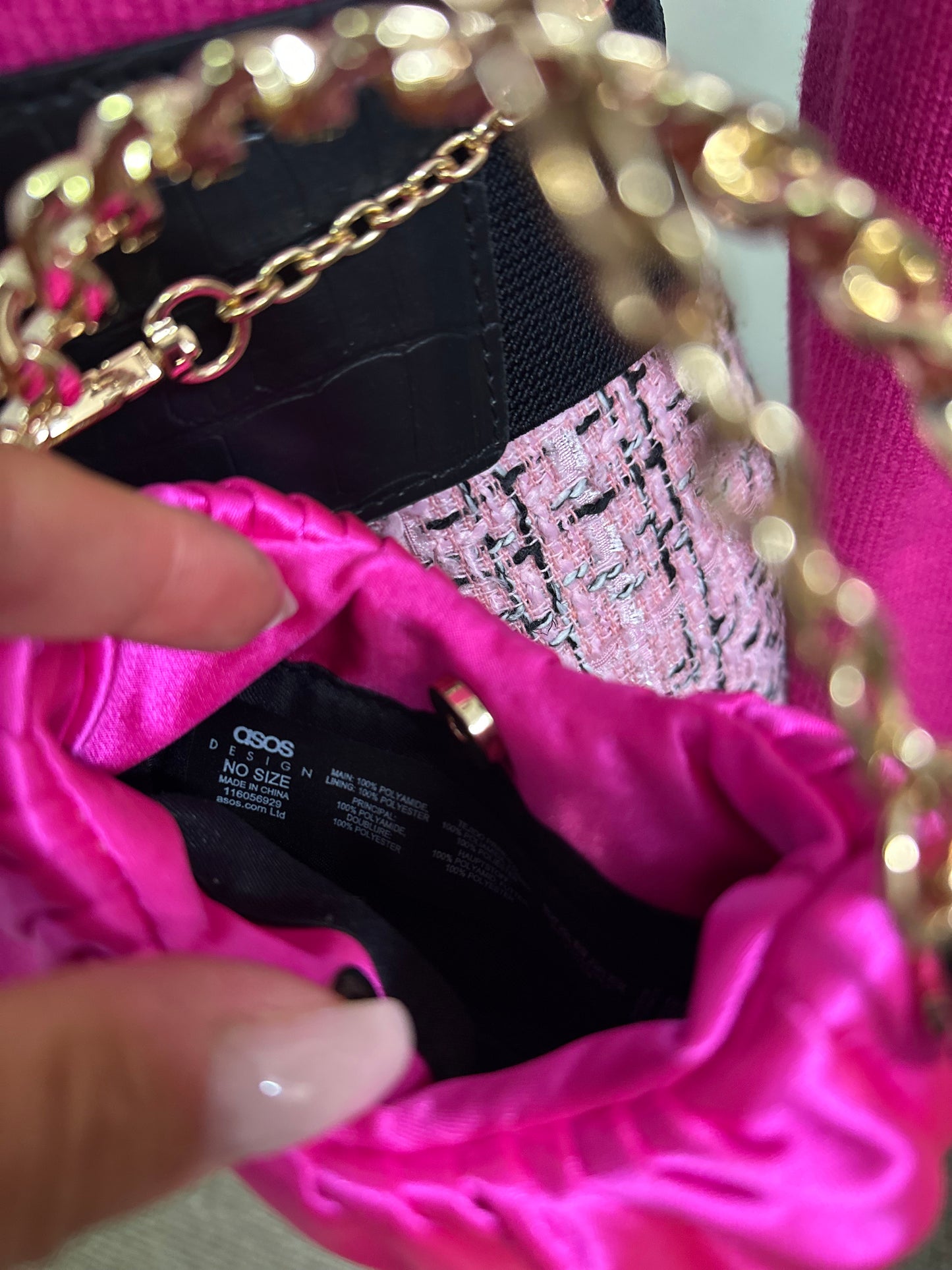 Asos Mini Pink Bag