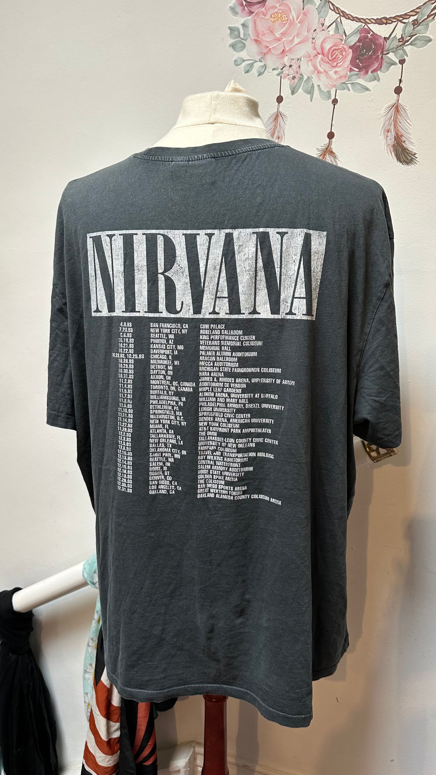 Nirvana Tshirt Size 3XL
