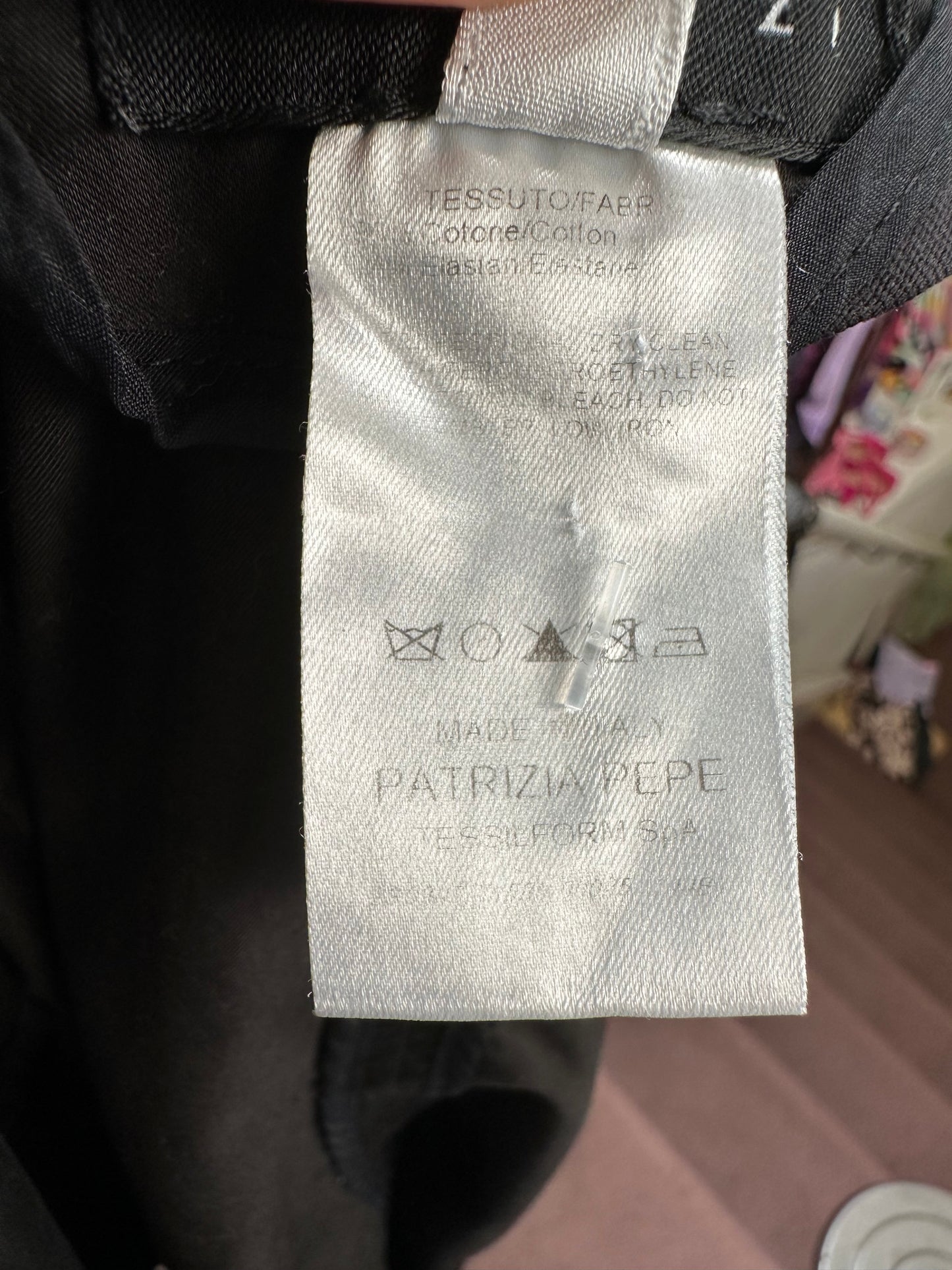 Designer Patrizia Pepe Firenze Military Style Light Jacket, Best Fit Size 8, 96% Cotton, 4% Elastan No Belt