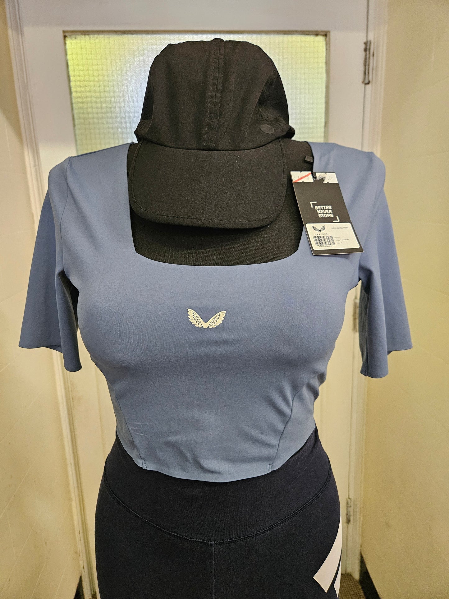 Castore, brand new sports top, size XS
