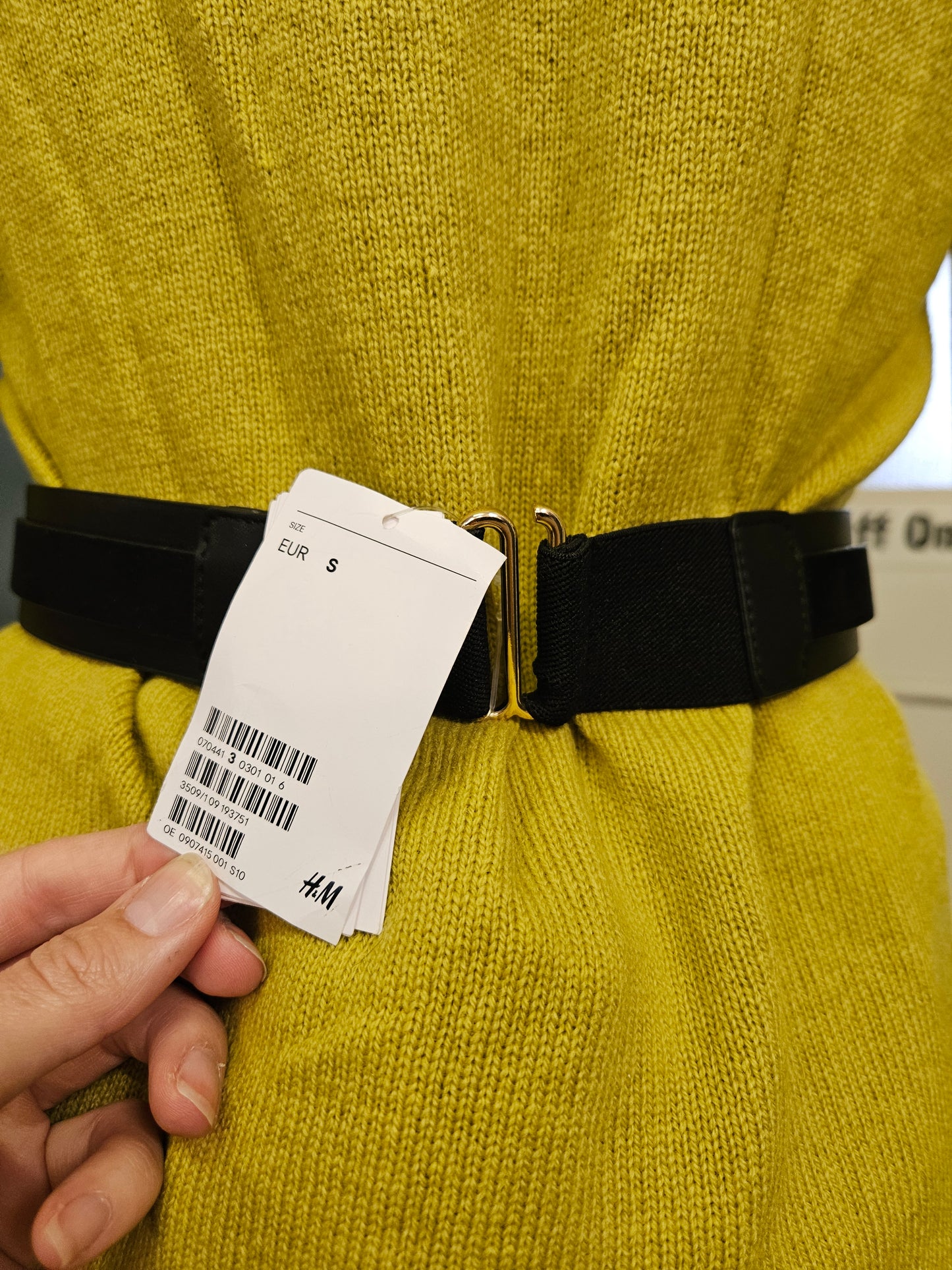 H&M brand new belt, size S