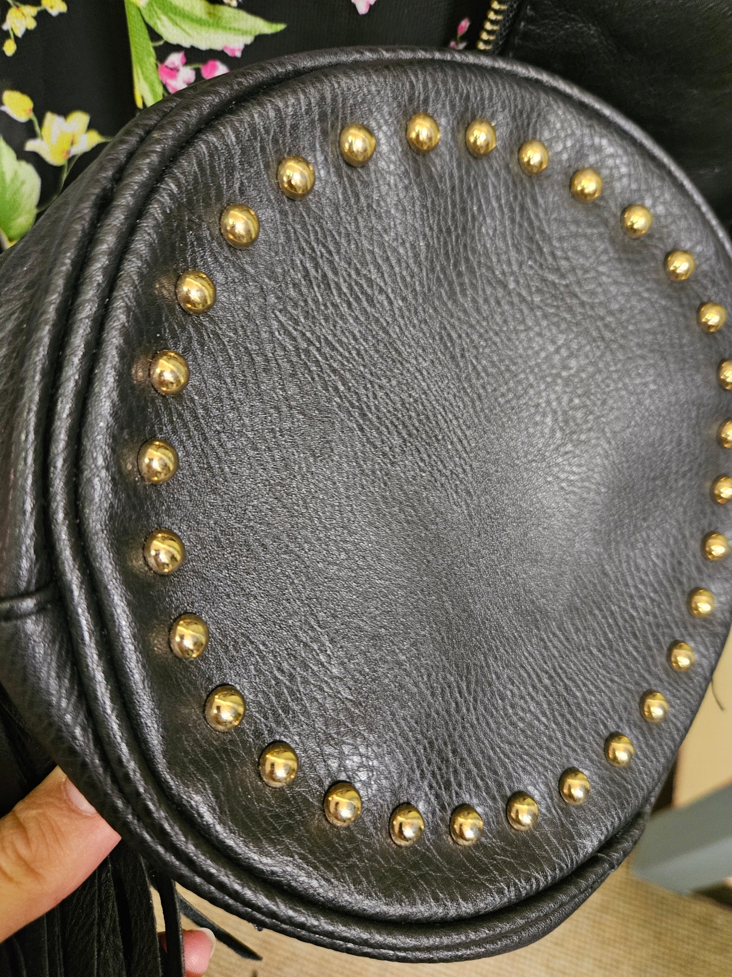Atmosphere, crossbody, studded bag