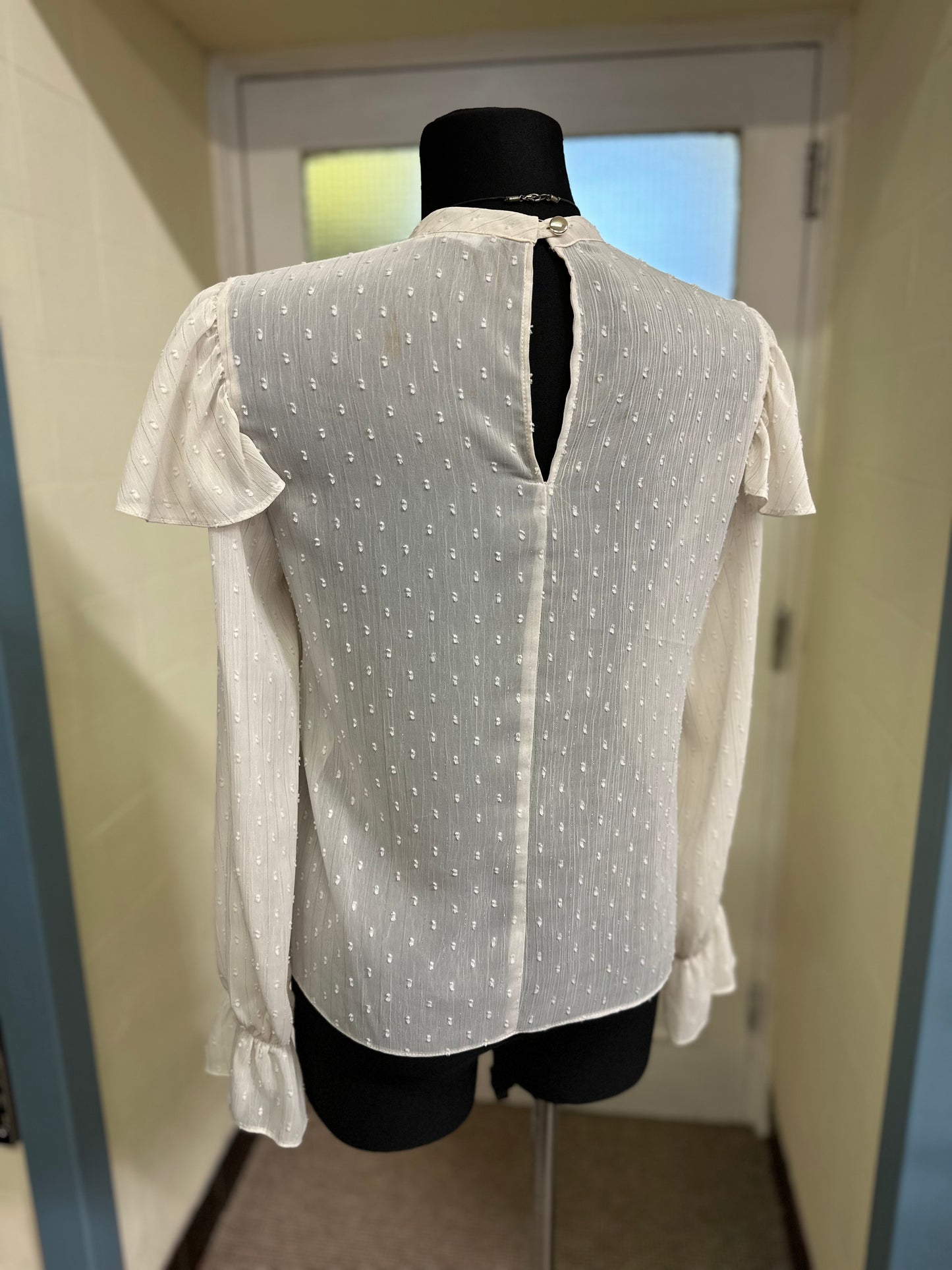 Primark Cream Blouse, Size 12