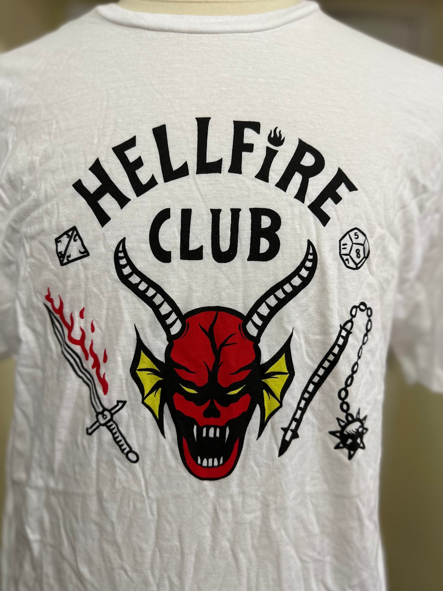 Gildan Hellfire Club 100% Cotton Tshirt, Size L