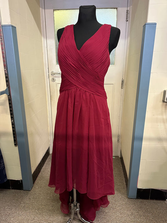 Emma Bridals Cranberry Occasion Wear Dress Size 12 New with Tags